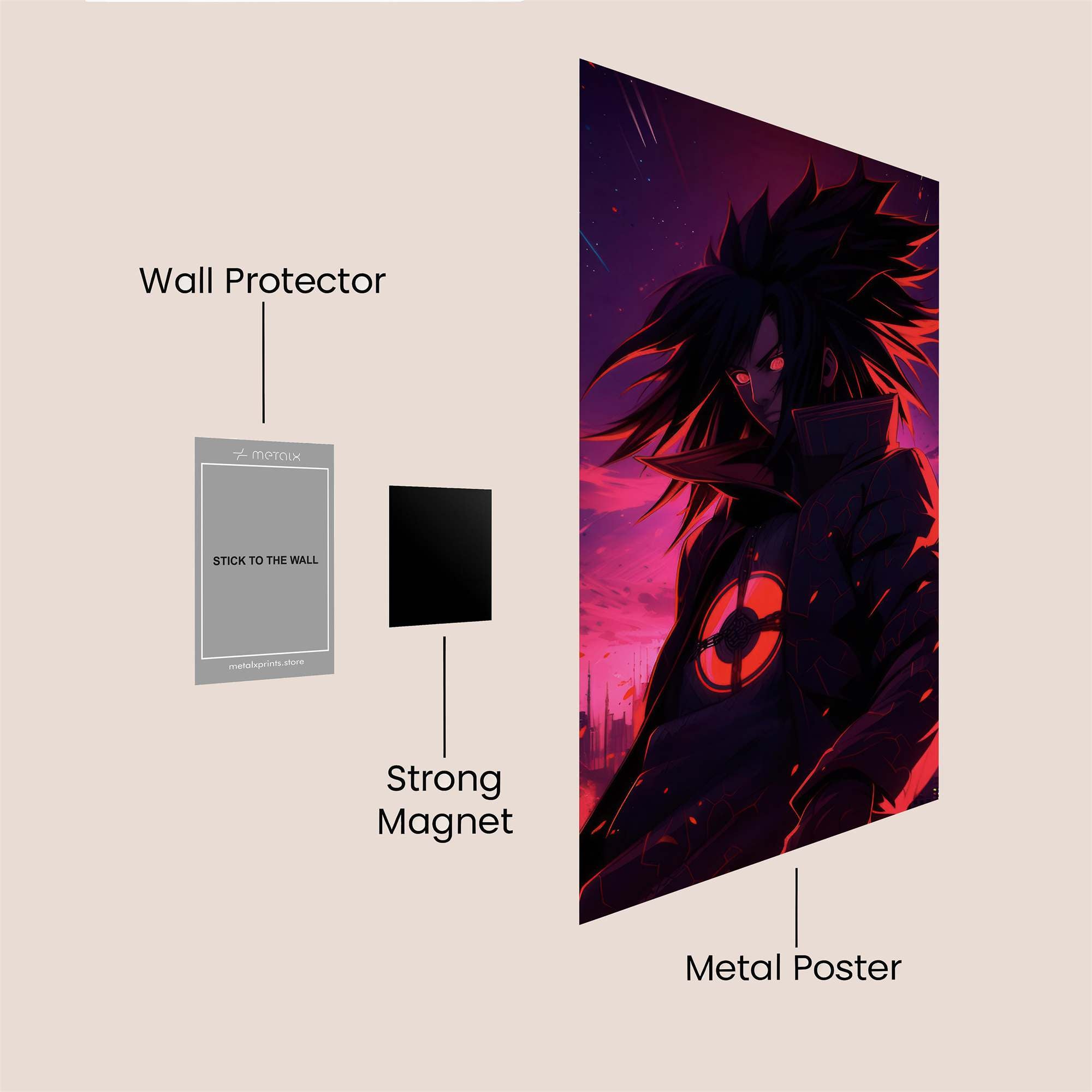 Madara Menace Safe Wall Magnetic / M