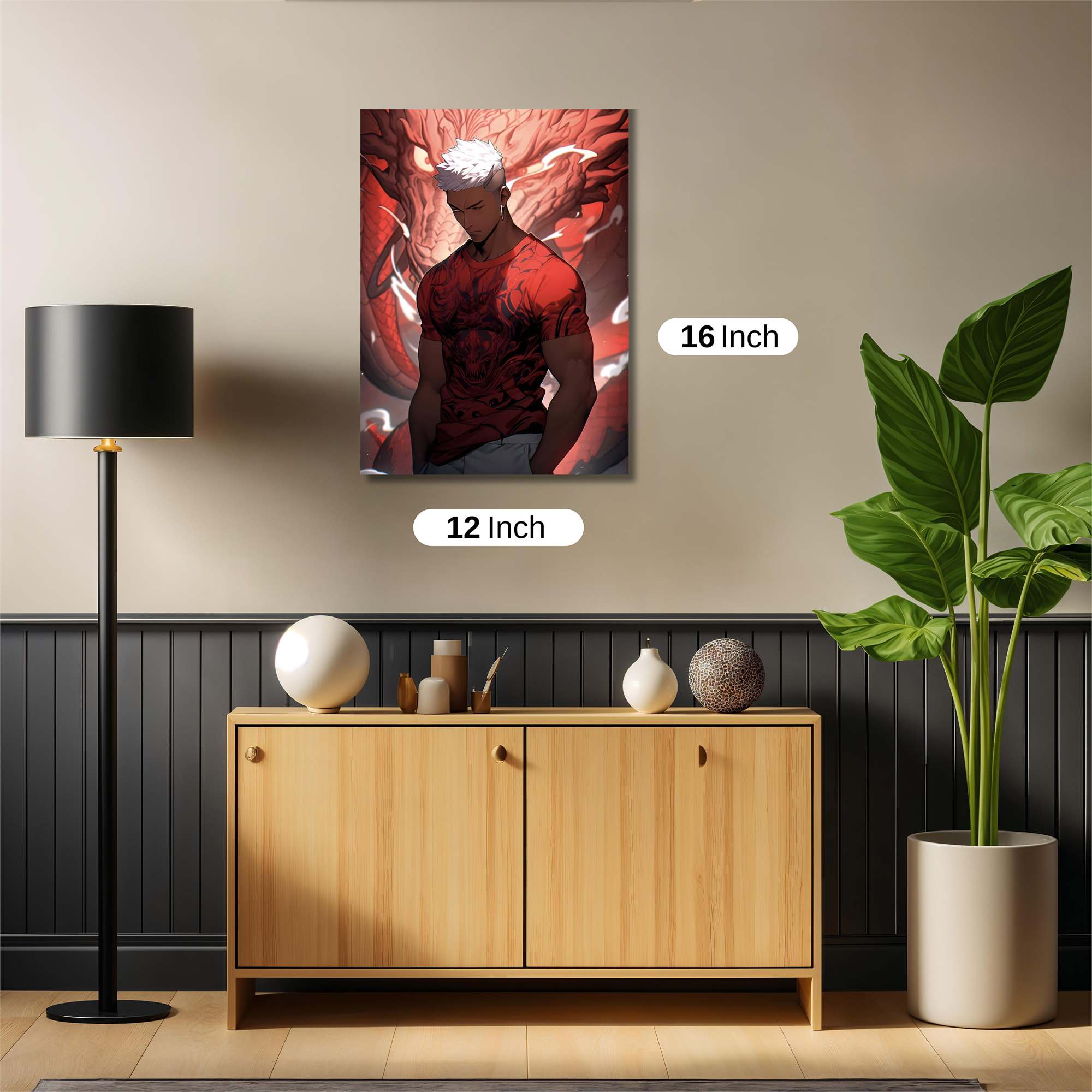 Dragon Fury Safe Wall Magnetic / M