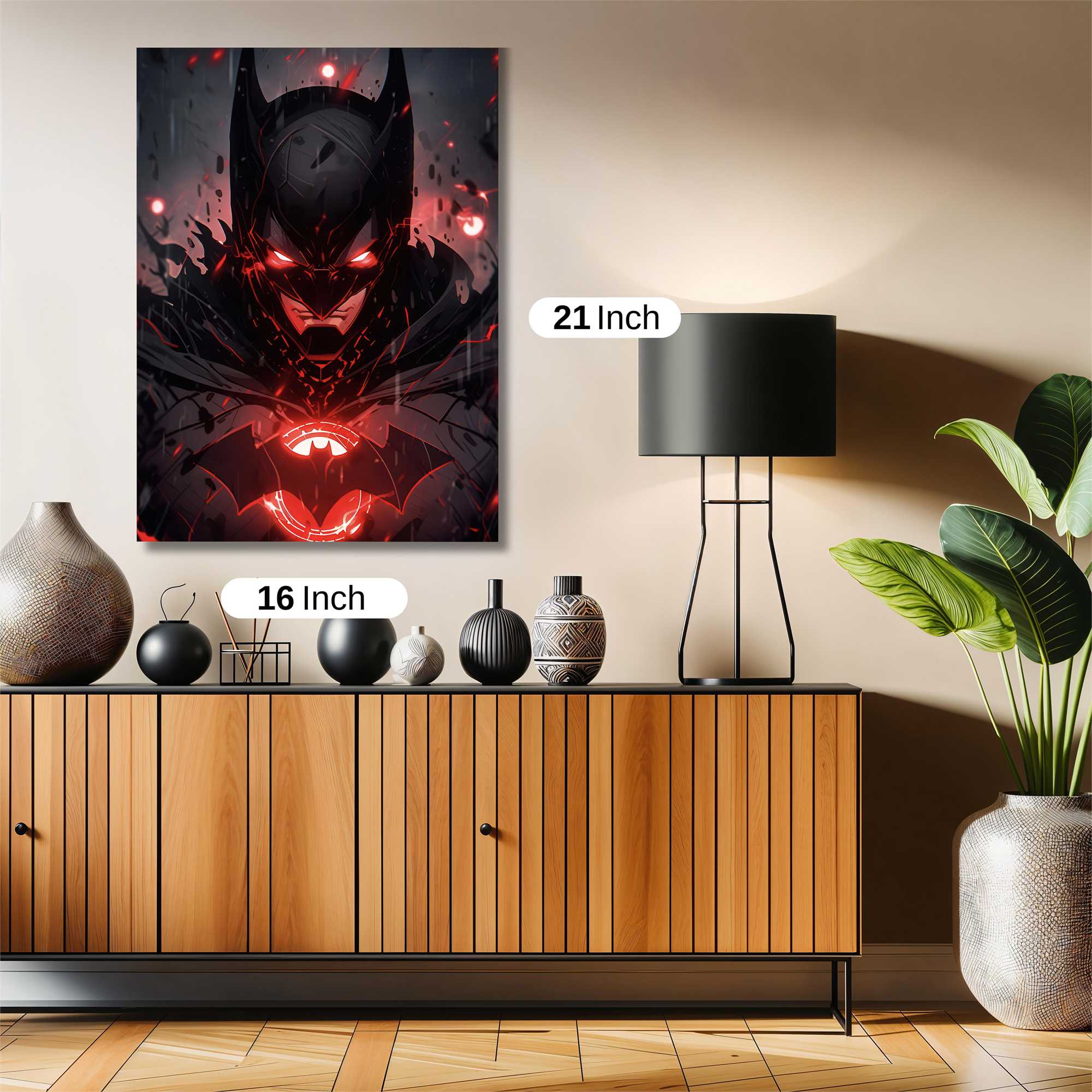 Batman Inferno Safe Wall Magnetic / M