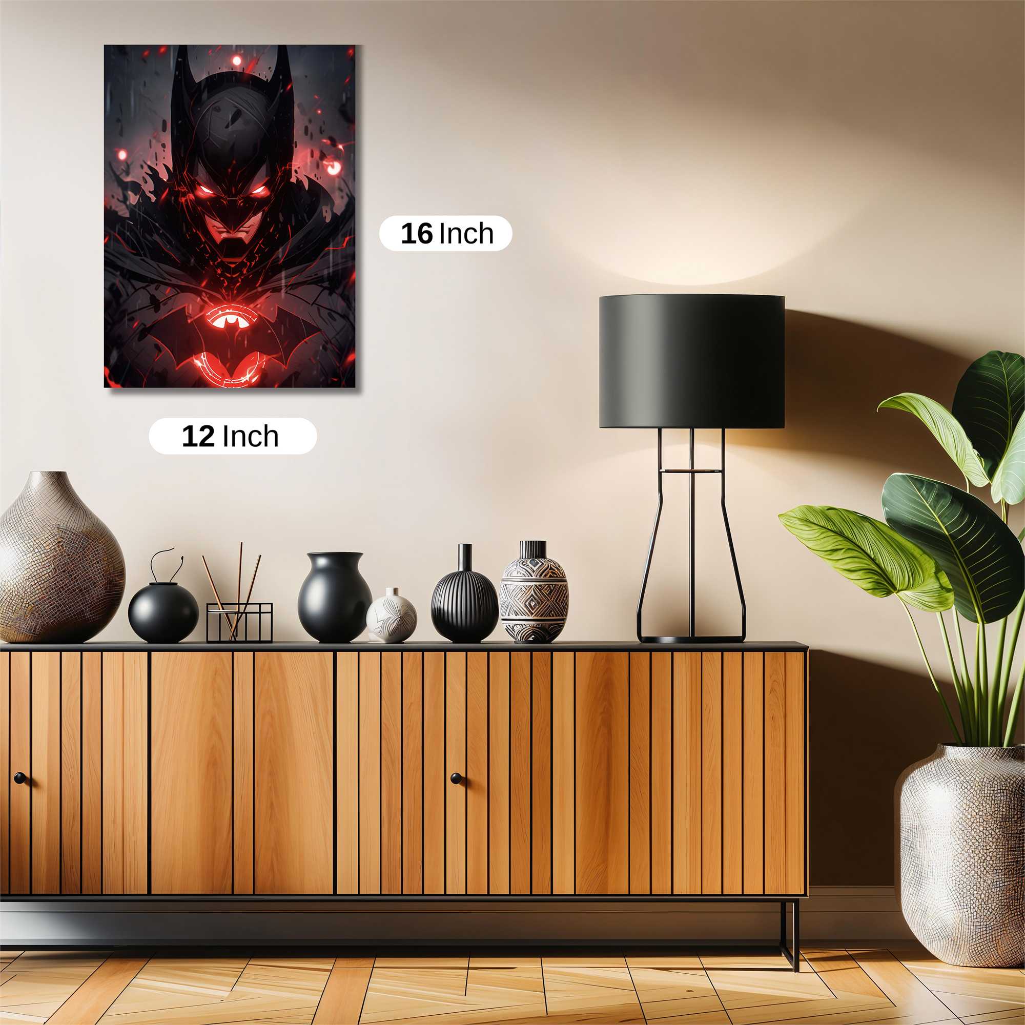 Batman Inferno Safe Wall Magnetic / M