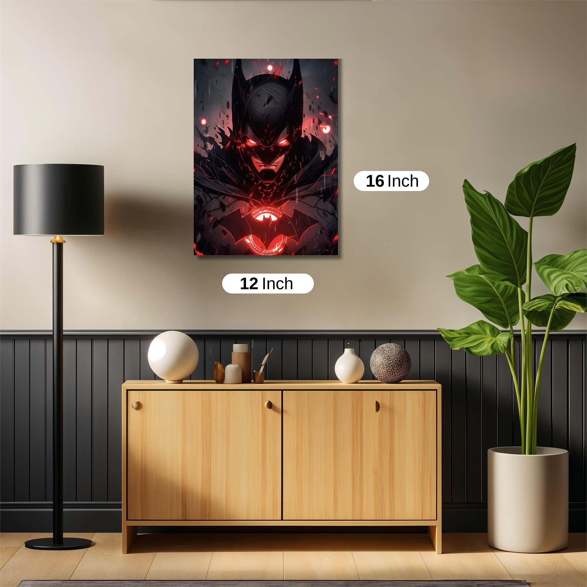 Batman Inferno Safe Wall Magnetic / M