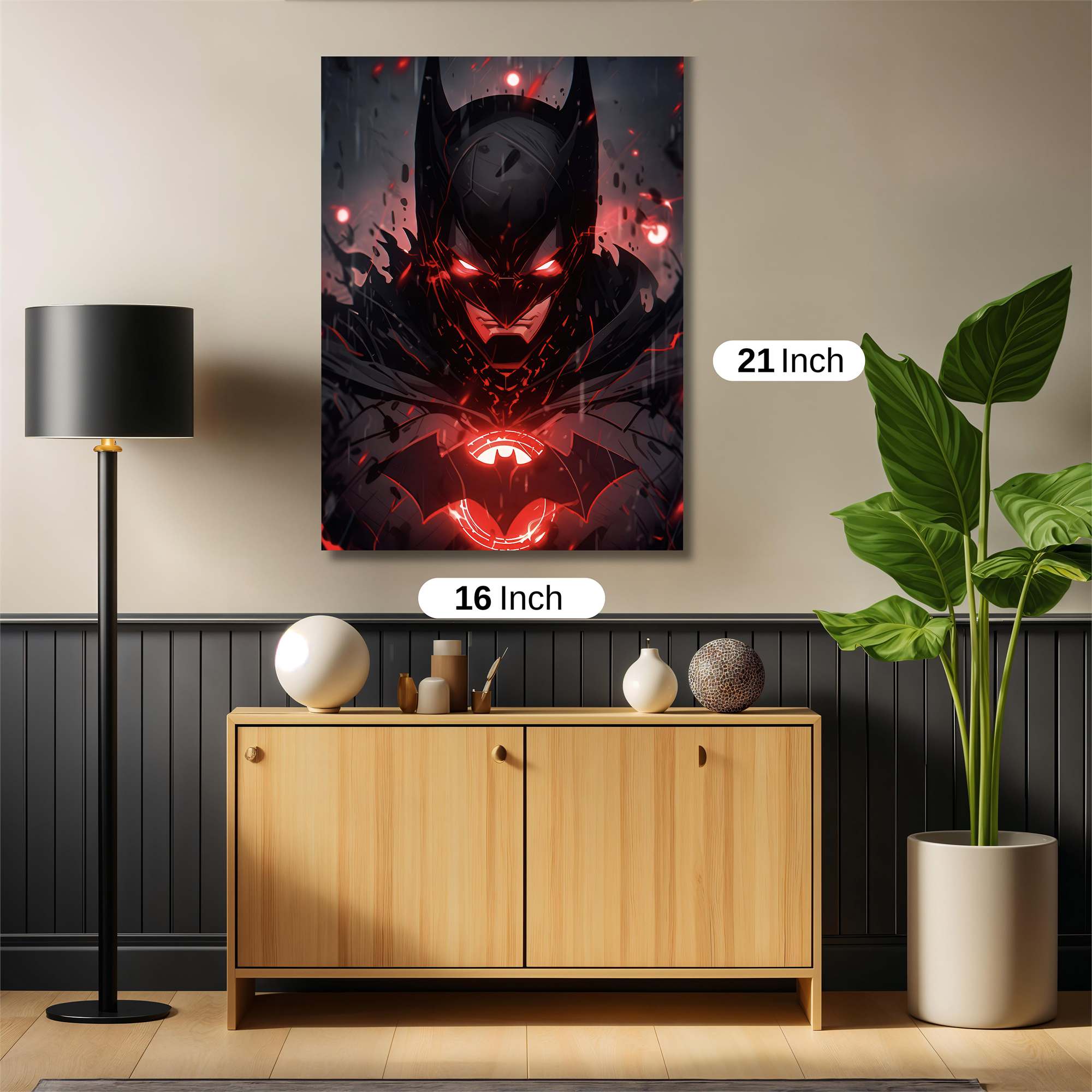 Batman Inferno Safe Wall Magnetic / M