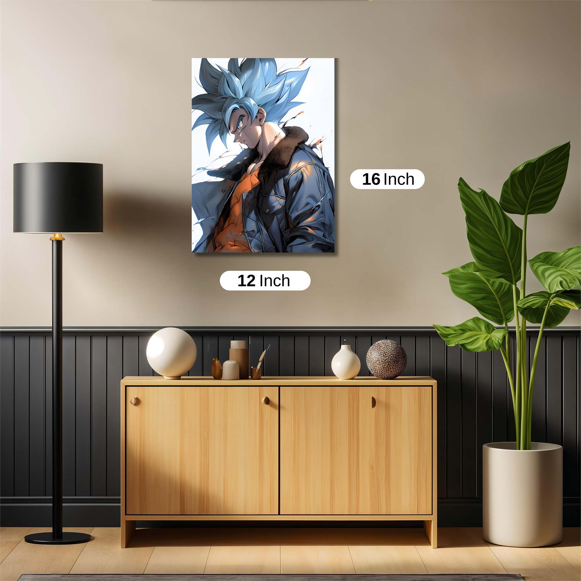 Goku Resolute Safe Wall Magnetic / M