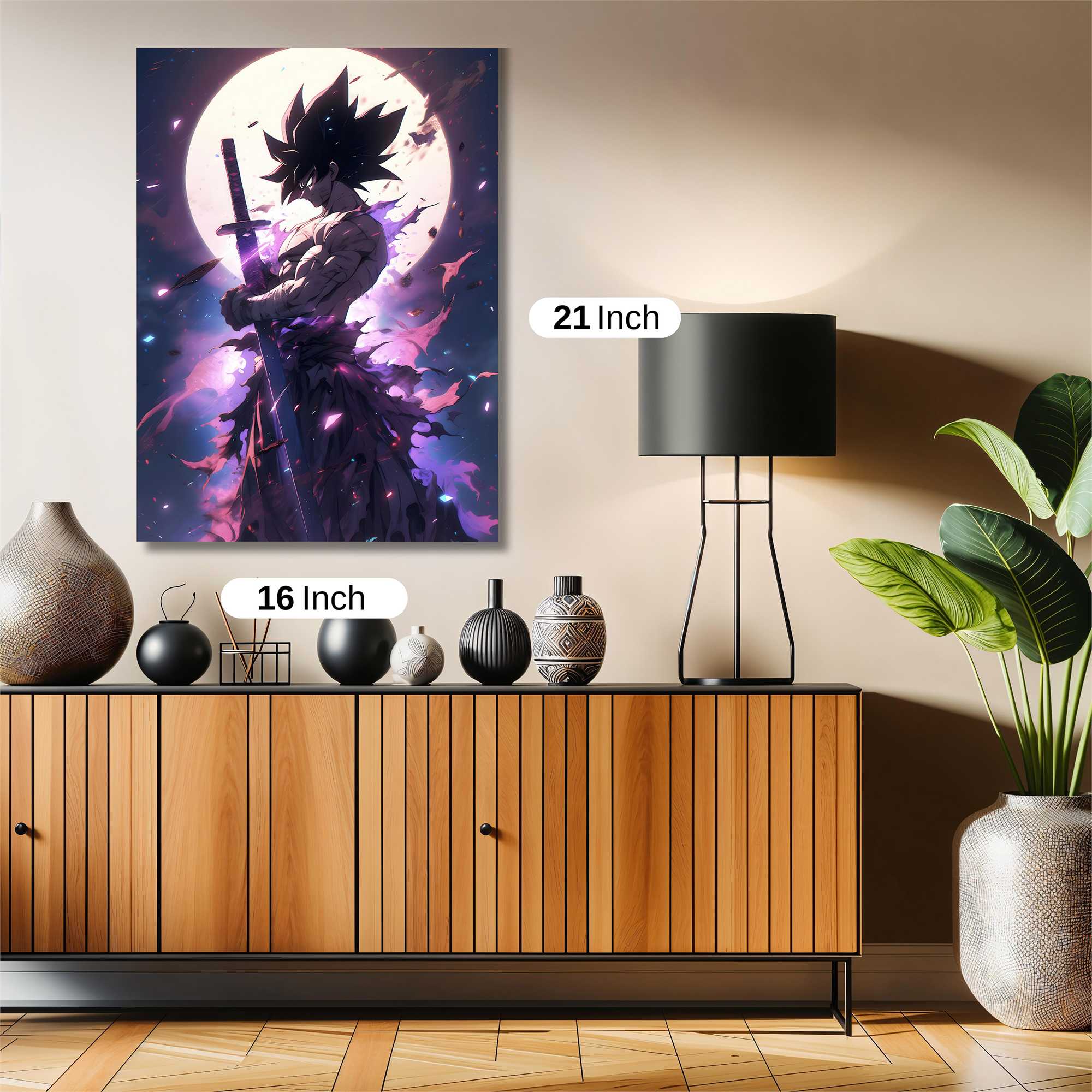 Goku Eclipsed Safe Wall Magnetic / M