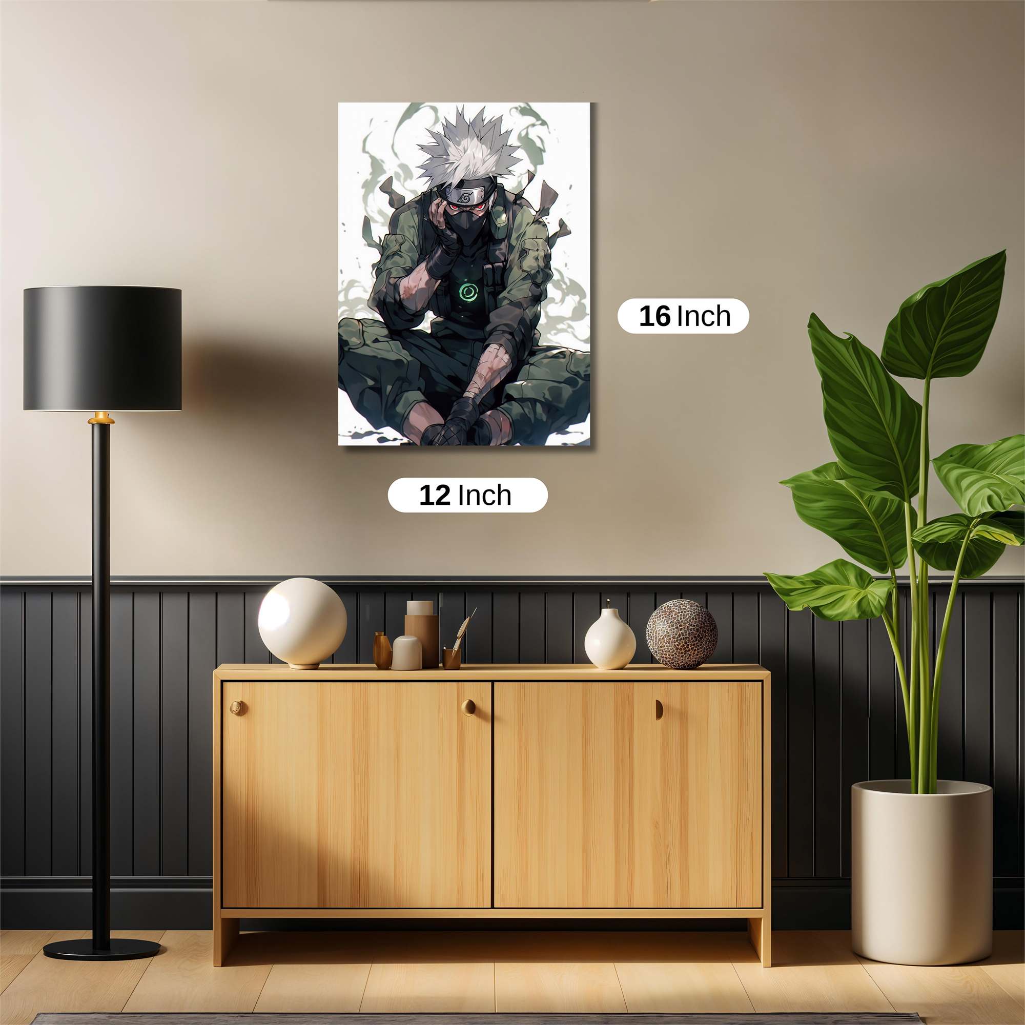 Kakashi Contemplative Safe Wall Magnetic / M