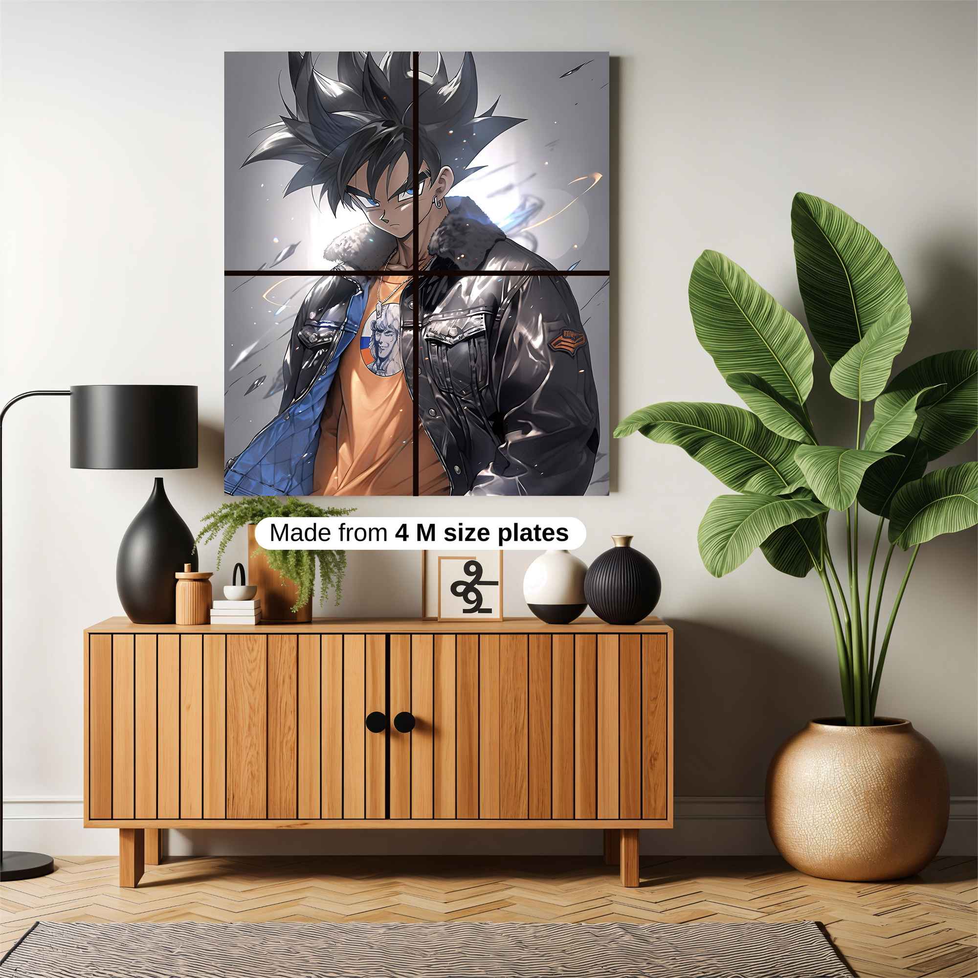 Goku Rebellious Safe Wall Magnetic / M
