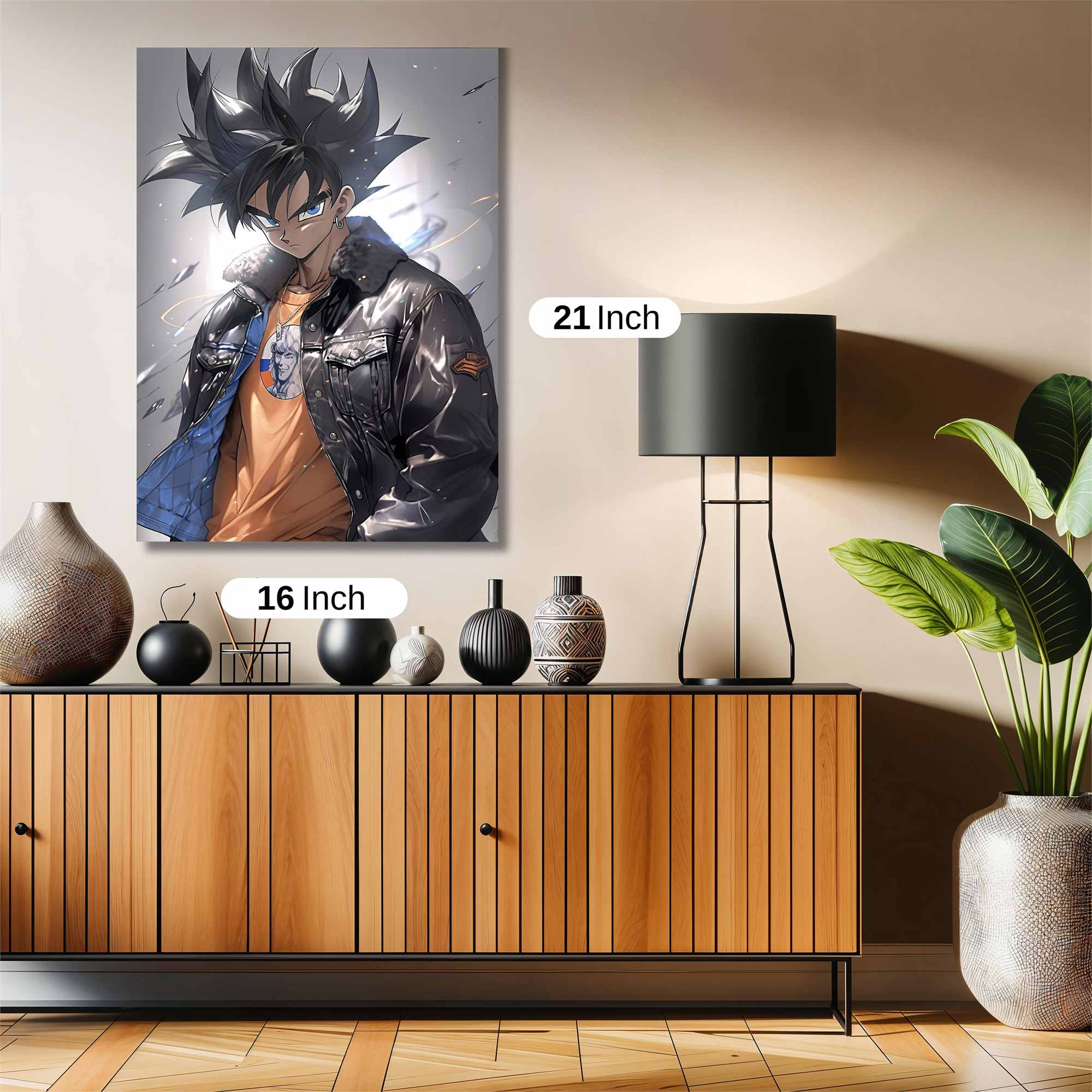 Goku Rebellious Safe Wall Magnetic / M