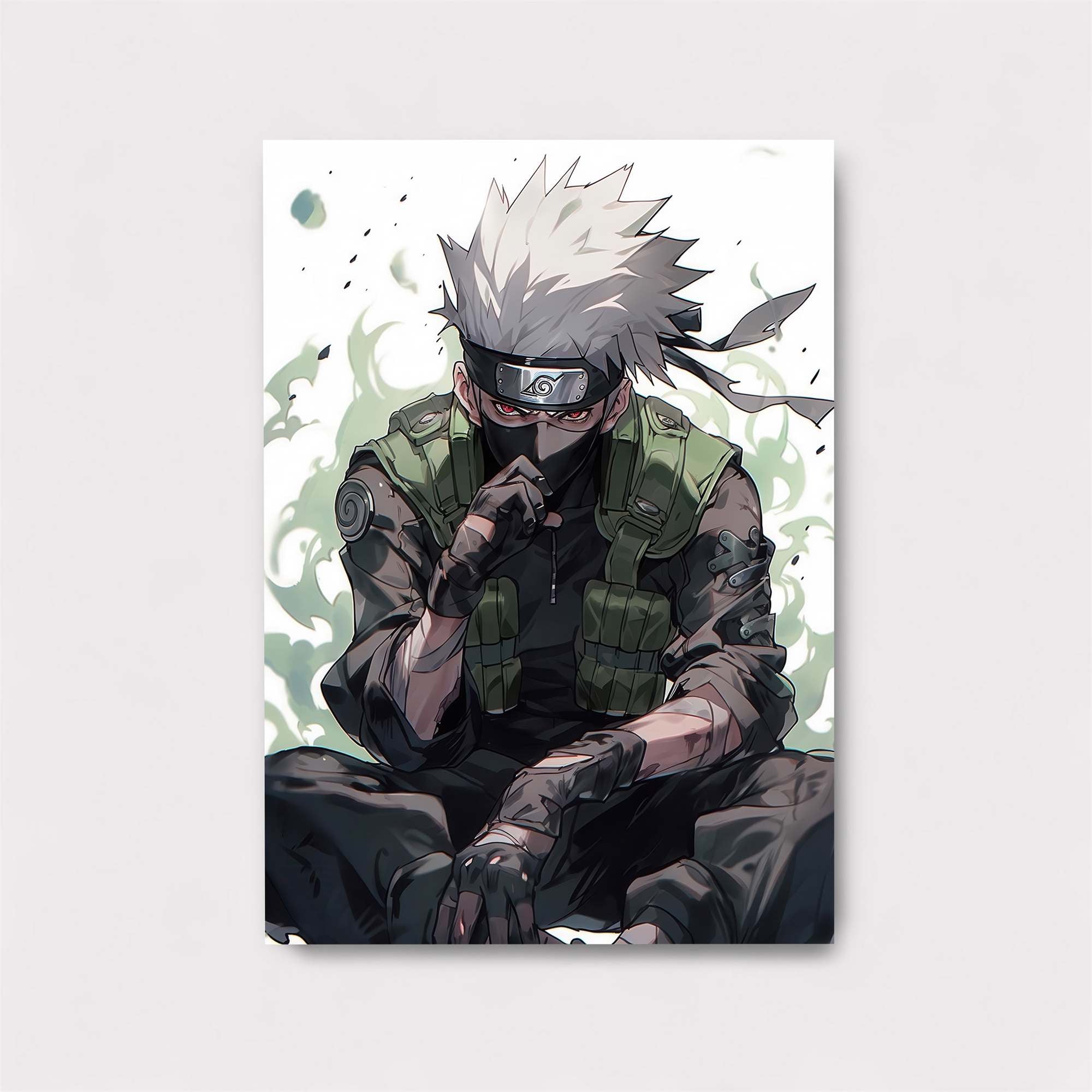 Kakashi Brooding Safe Wall Magnetic / M