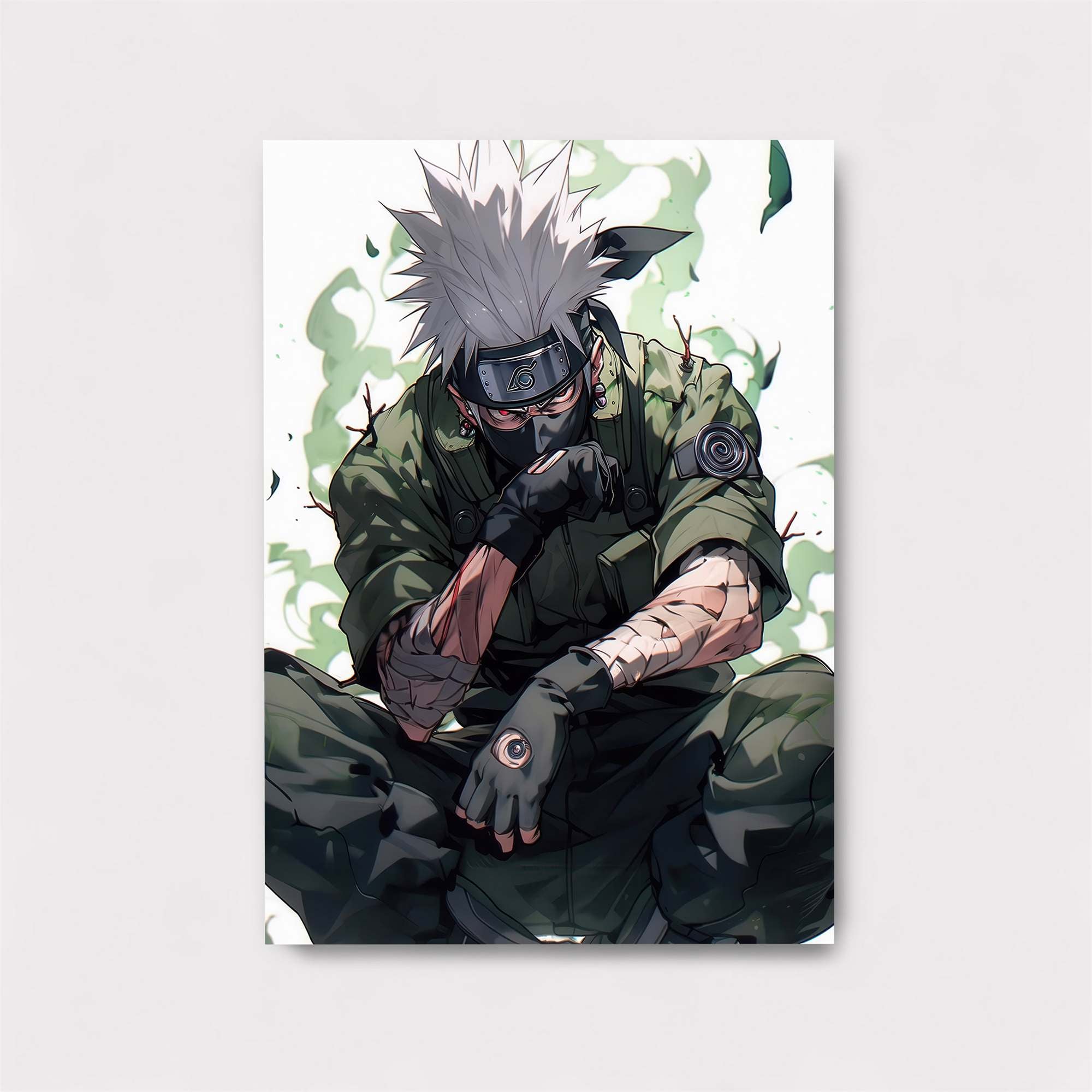 Kakashi Pensive Safe Wall Magnetic / M