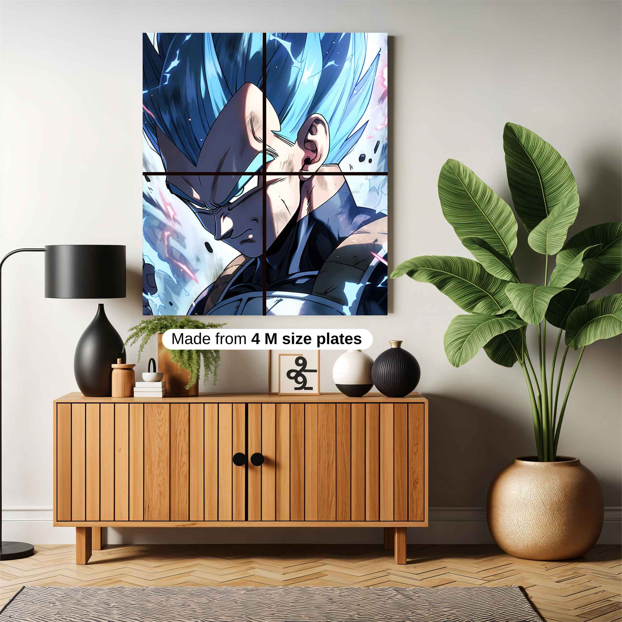 Vegeta Valiant Safe Wall Magnetic / M