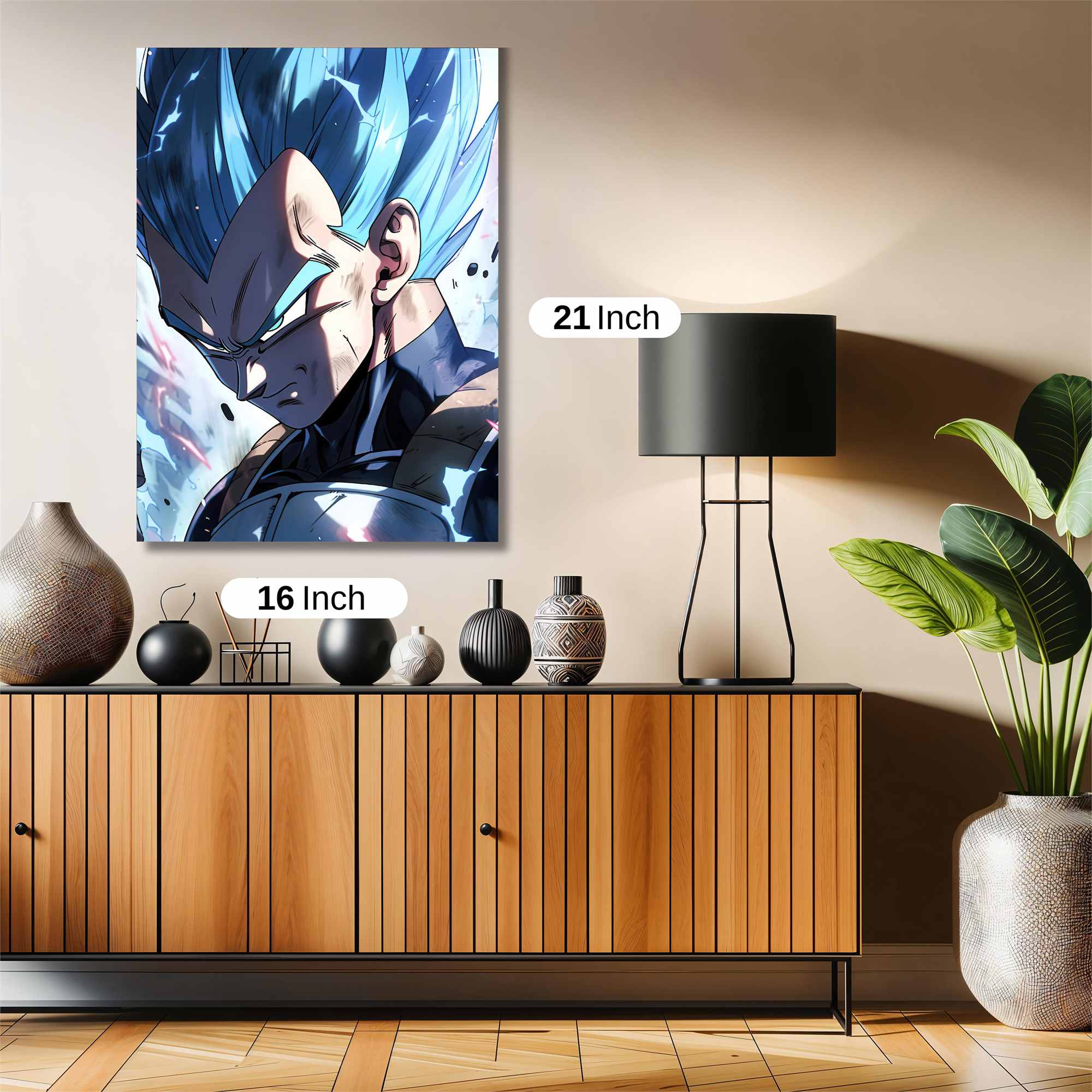 Vegeta Valiant Safe Wall Magnetic / M