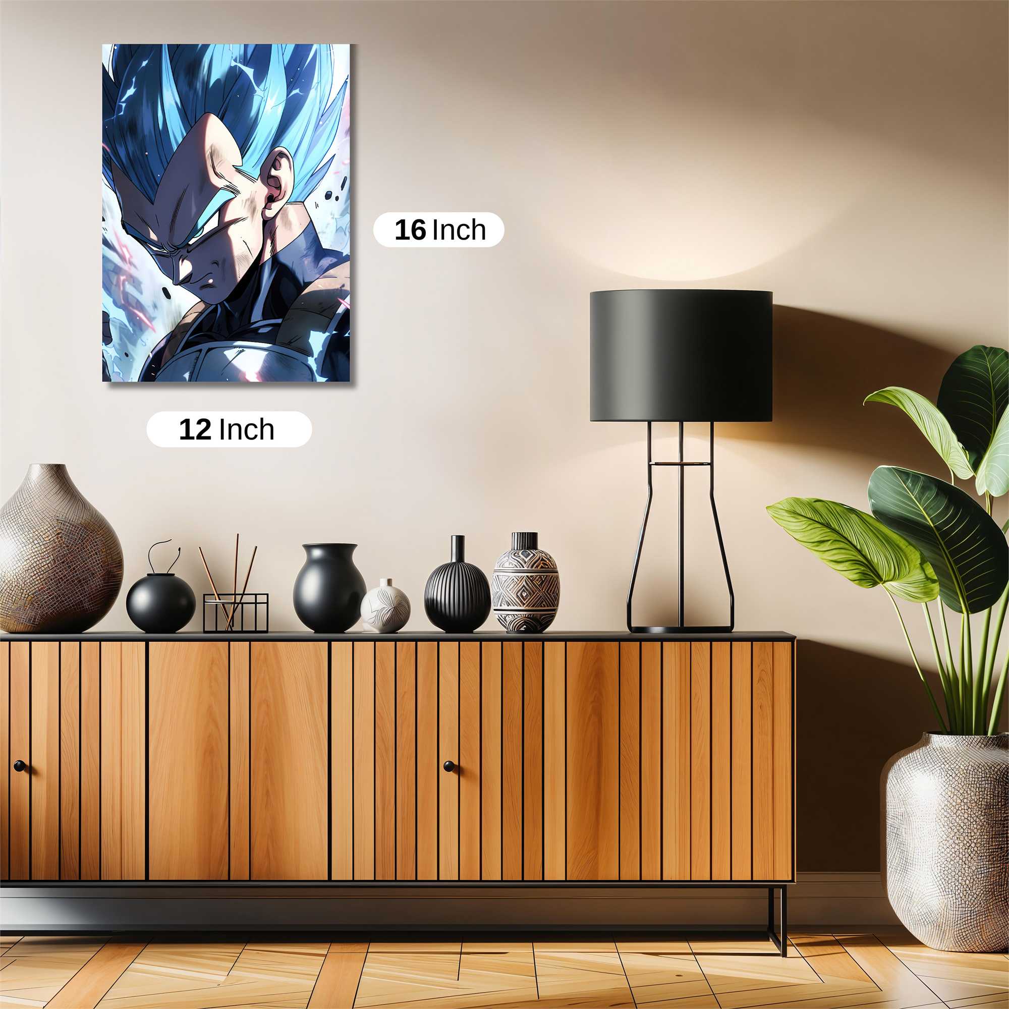 Vegeta Valiant Safe Wall Magnetic / M