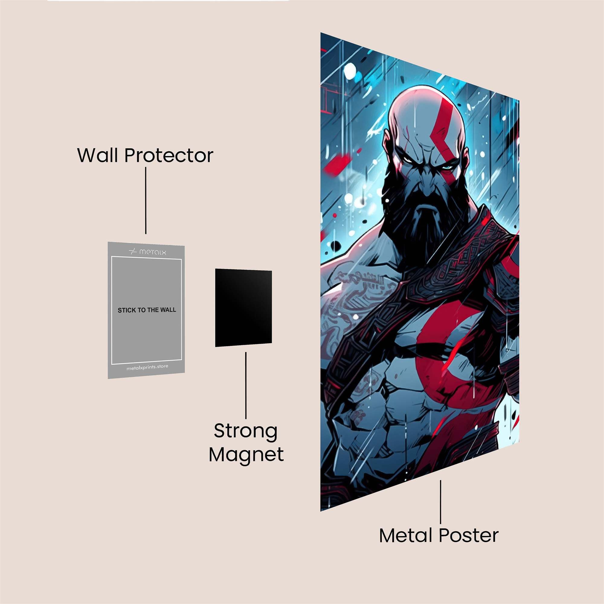 Kratos Resolute Safe Wall Magnetic / M