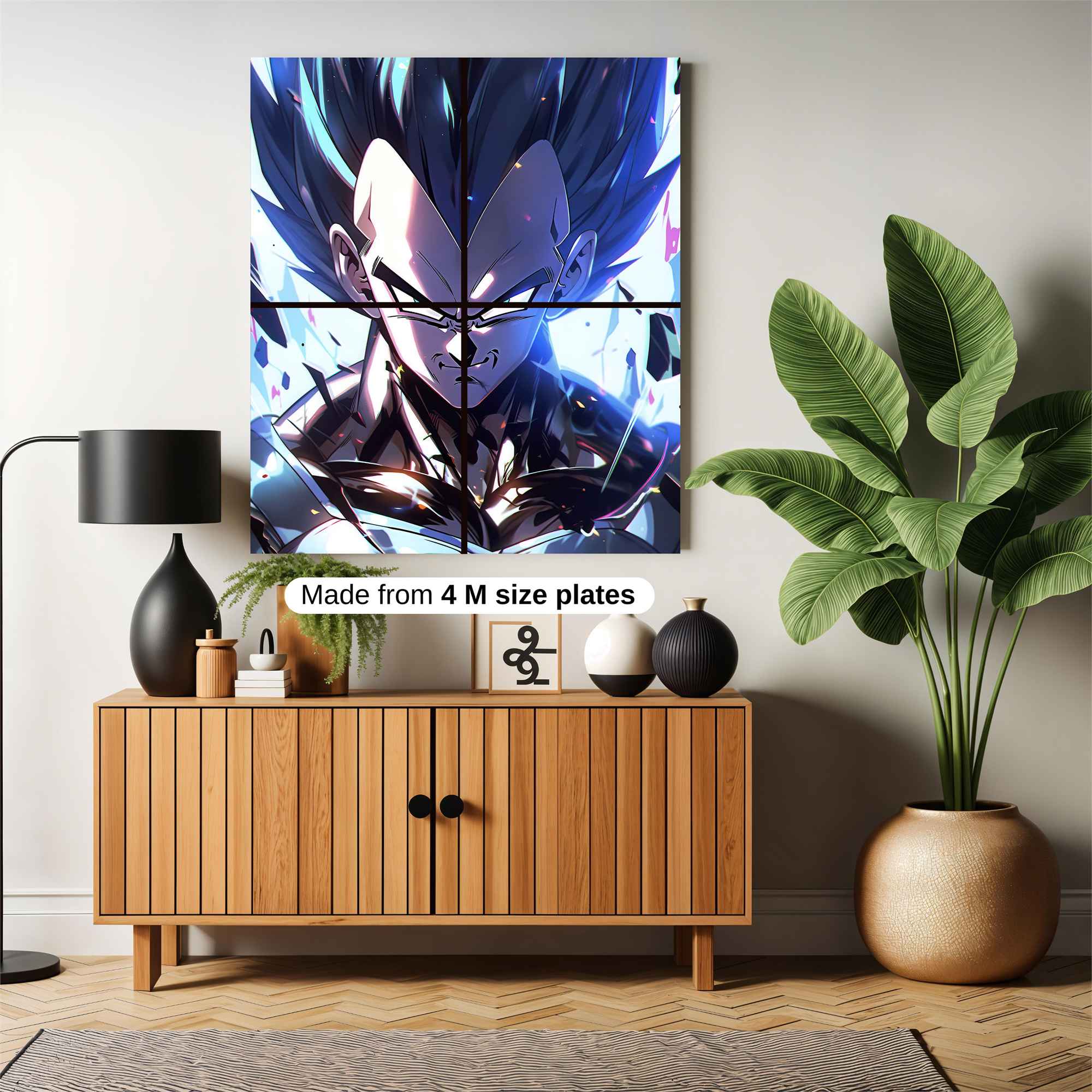 Vegeta Vengeful Safe Wall Magnetic / M