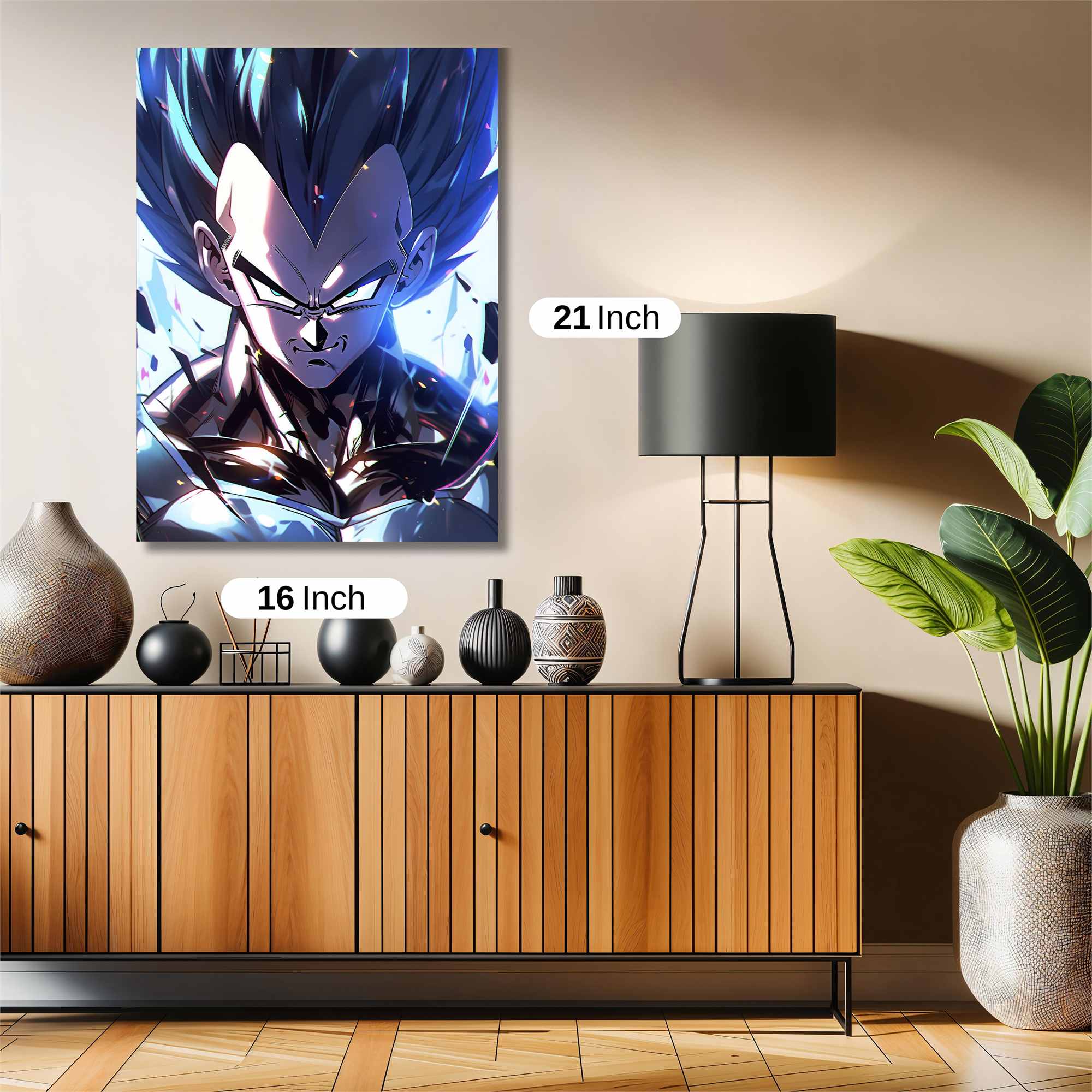 Vegeta Vengeful Safe Wall Magnetic / M