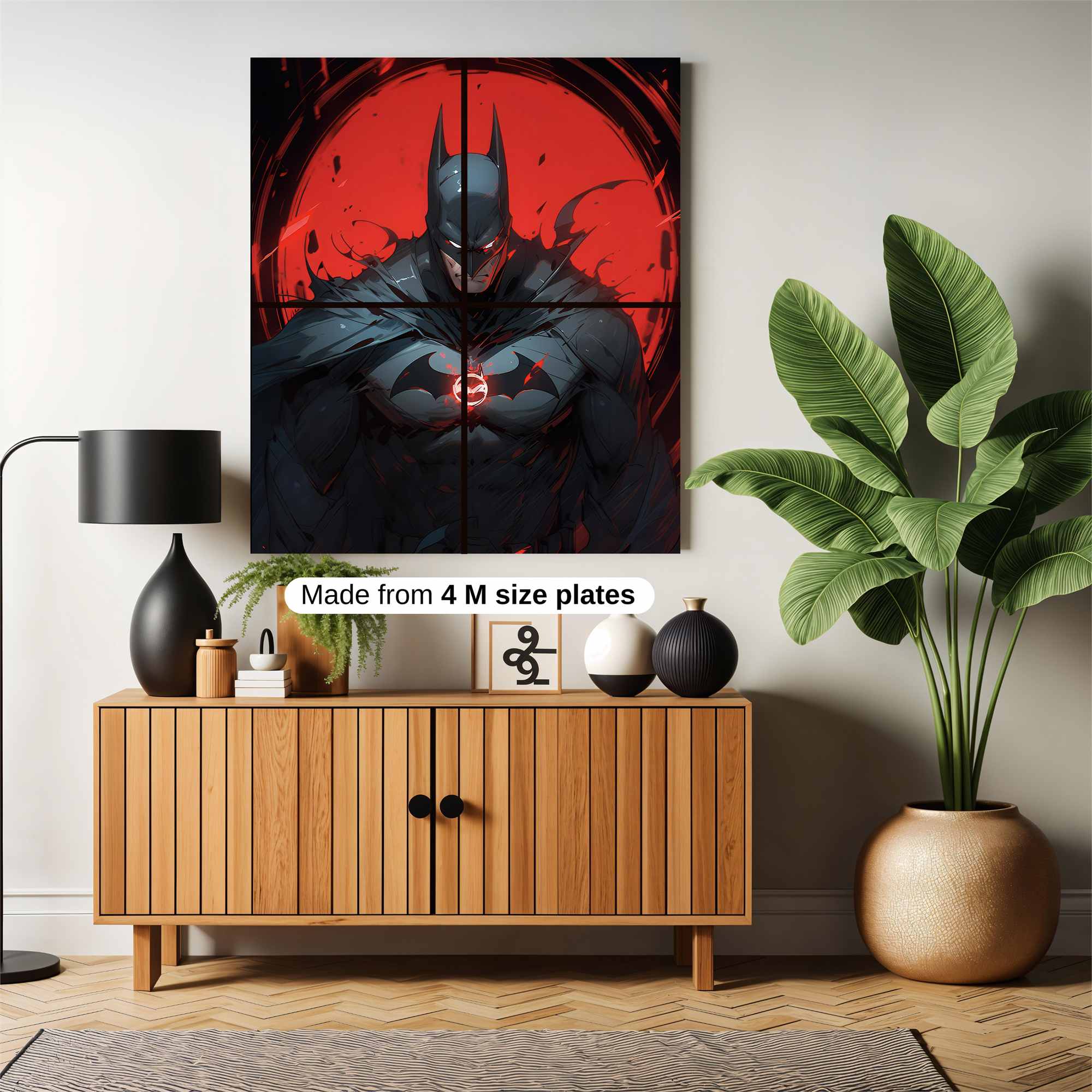 Batman Inferno Safe Wall Magnetic / M