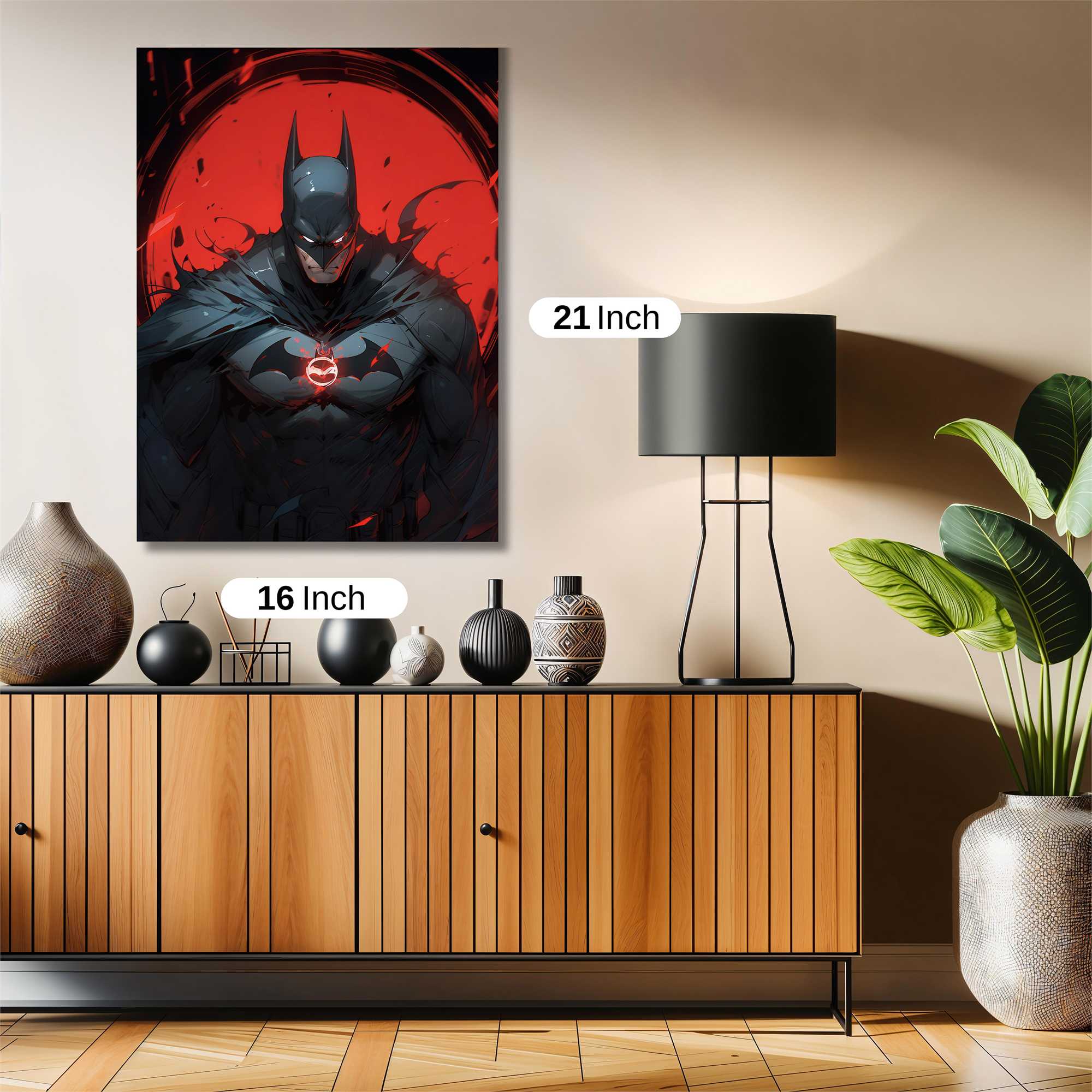 Batman Inferno Safe Wall Magnetic / M
