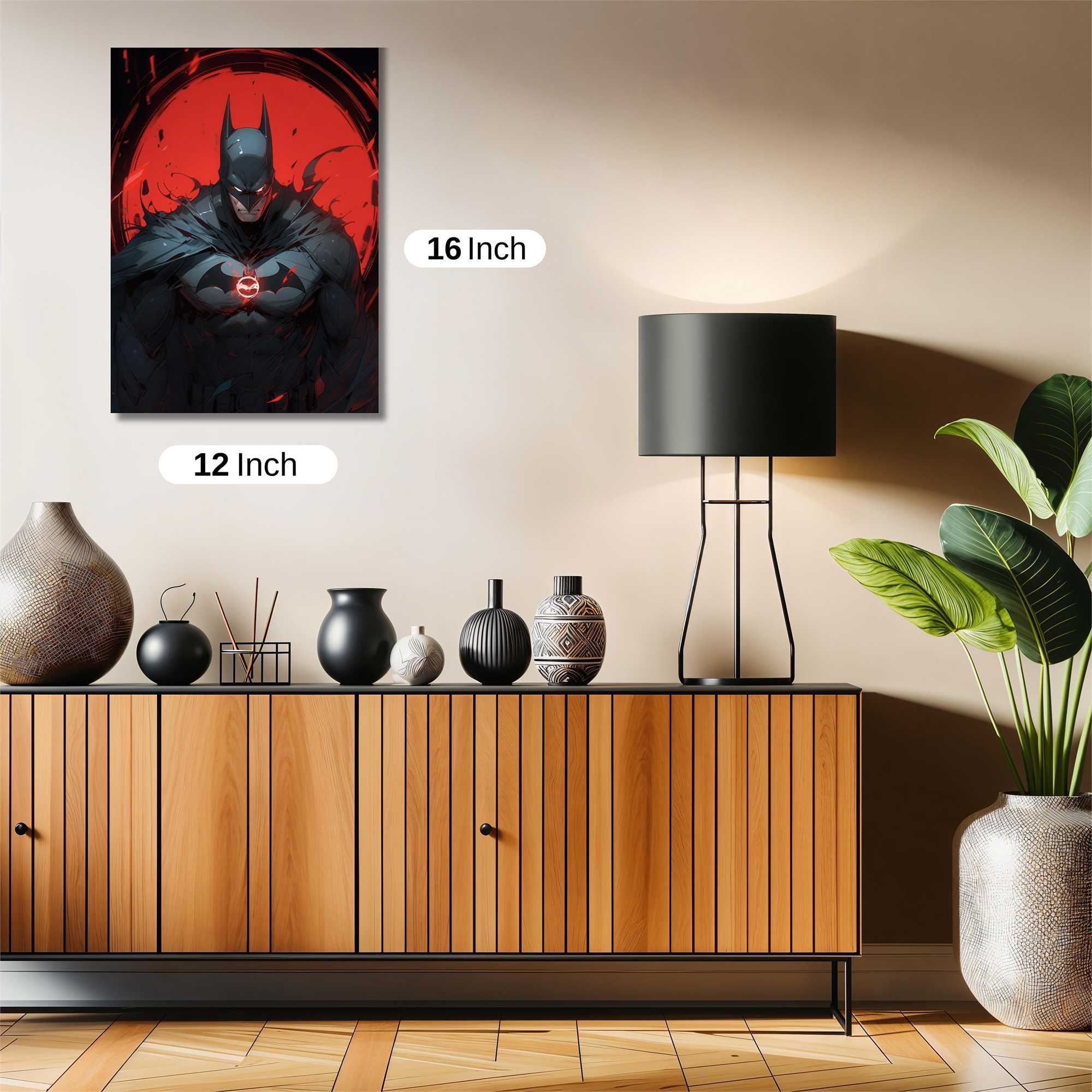 Batman Inferno Safe Wall Magnetic / M