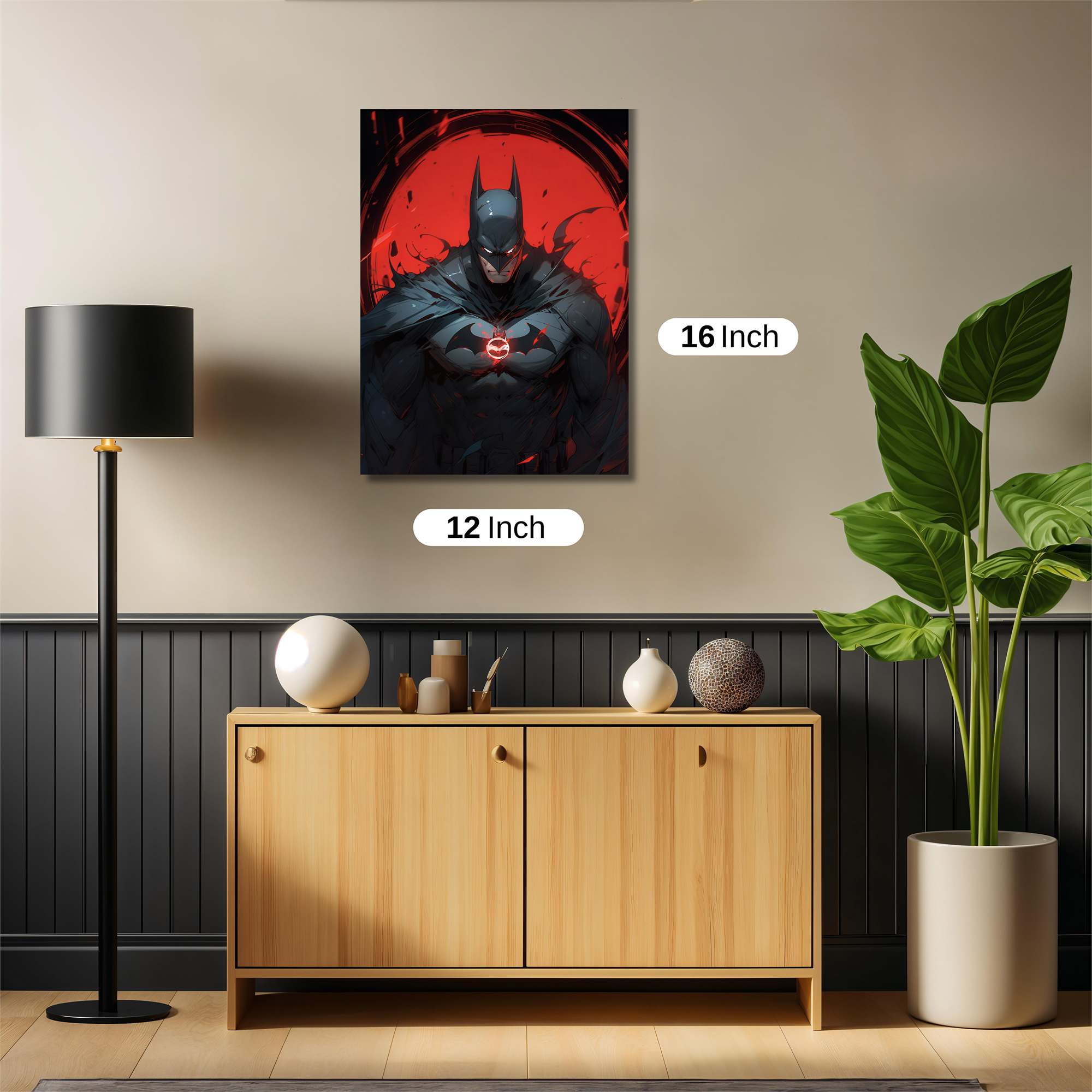 Batman Inferno Safe Wall Magnetic / M