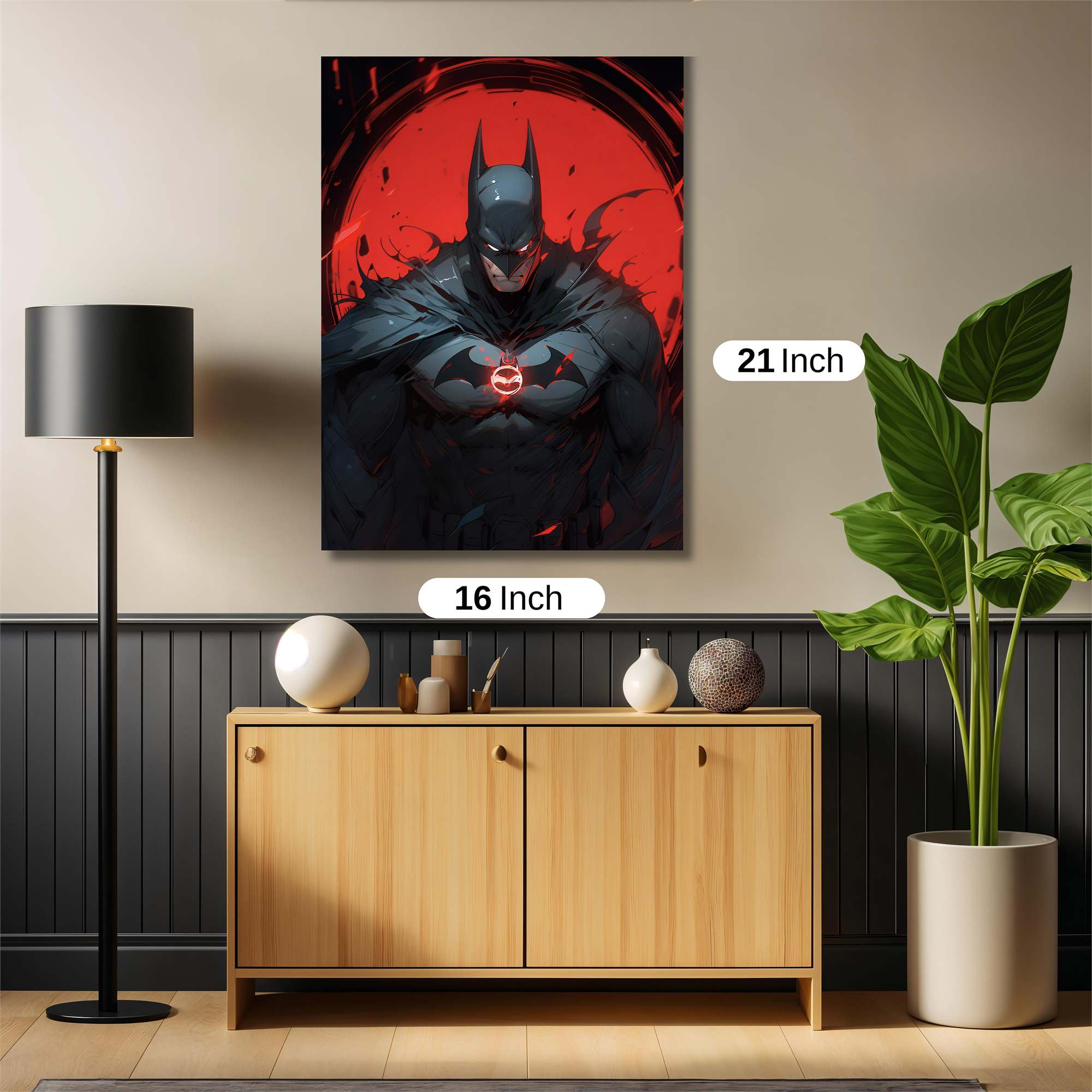 Batman Inferno Safe Wall Magnetic / M
