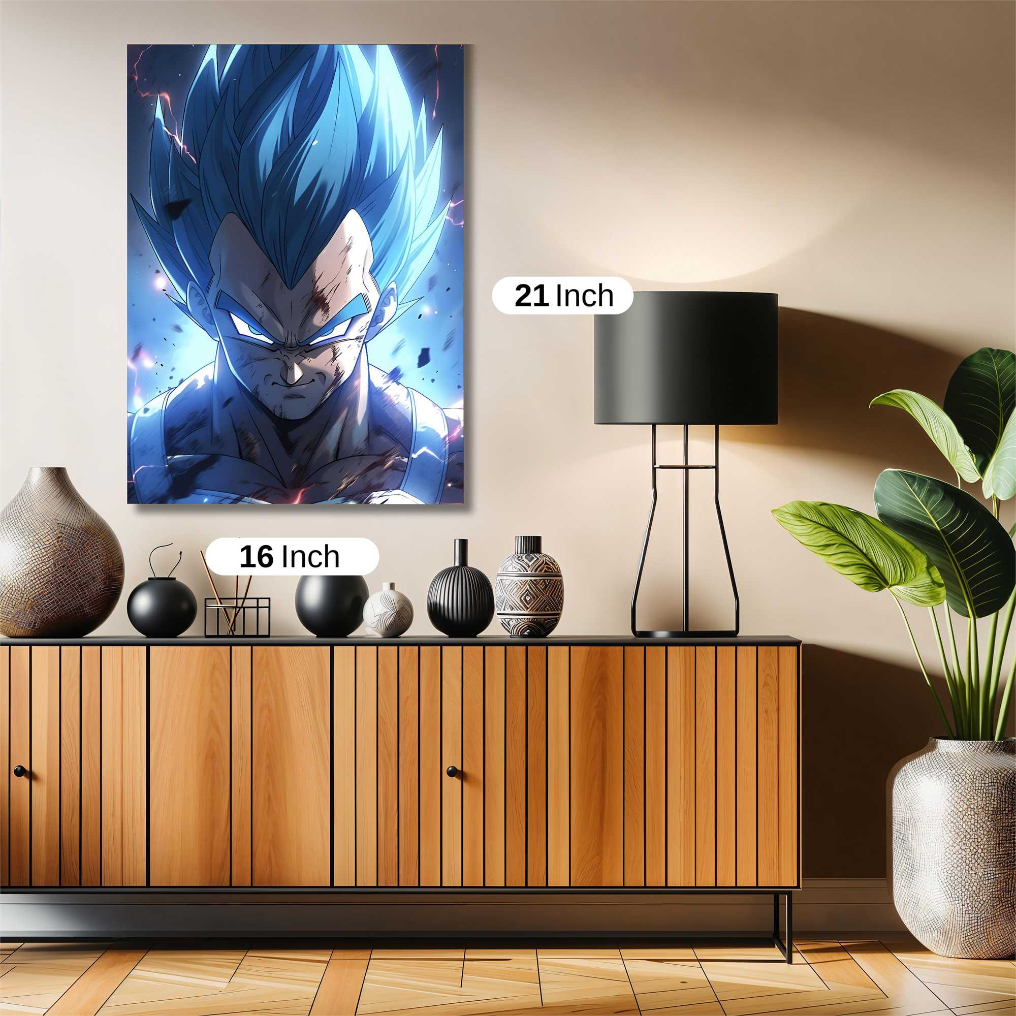 Vegeta Valiant Safe Wall Magnetic / M