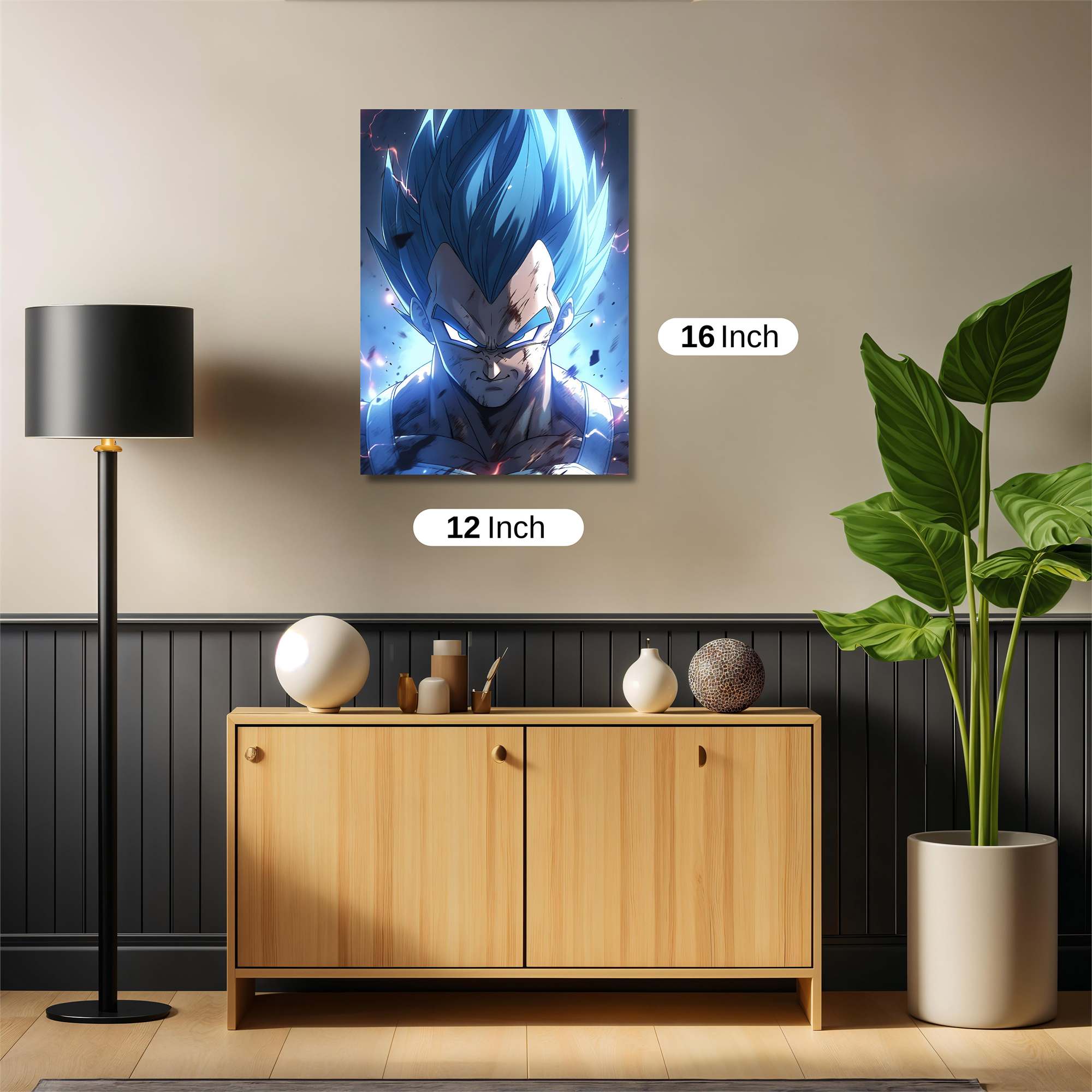 Vegeta Valiant Safe Wall Magnetic / M