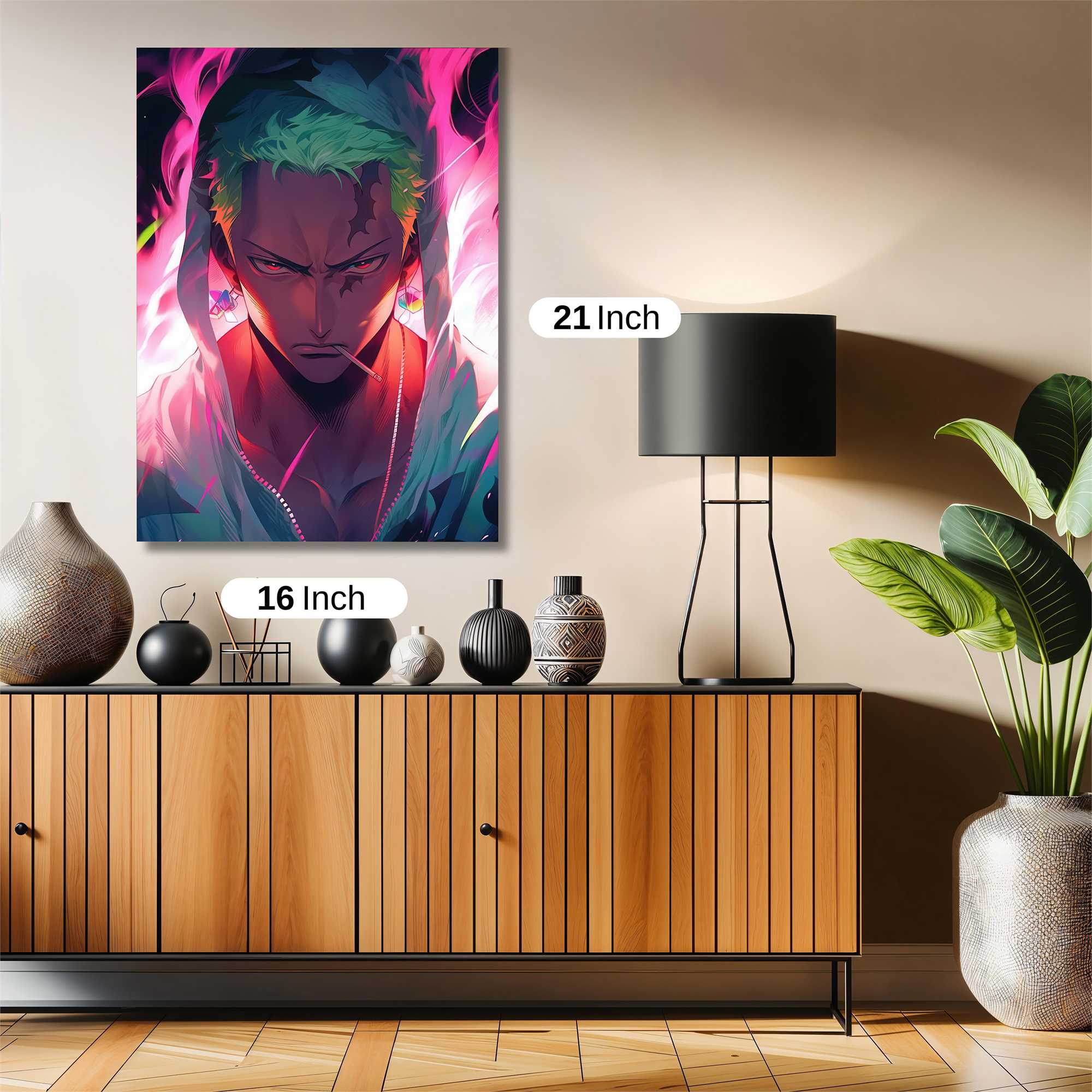 Roronoa Inferno Safe Wall Magnetic / M