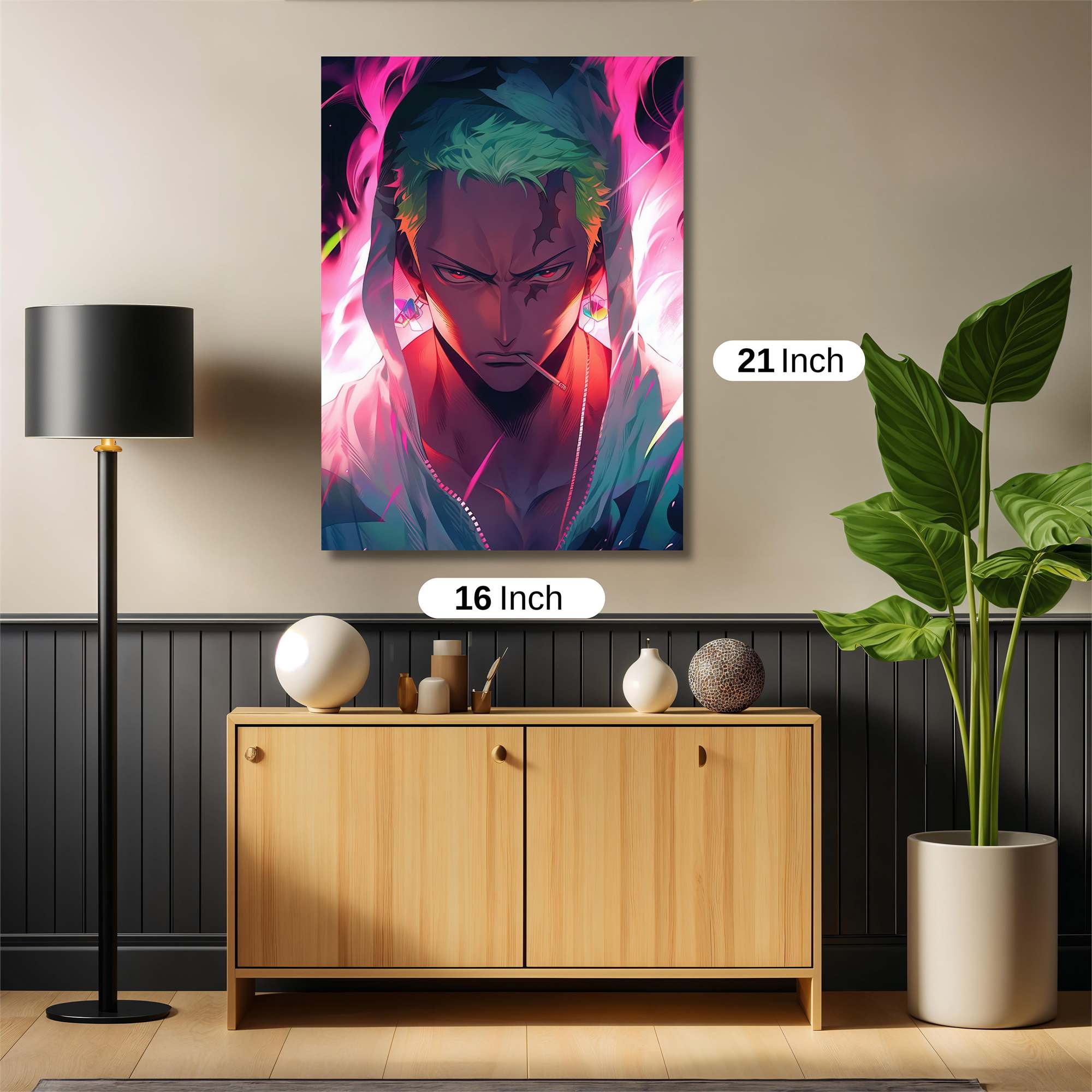 Roronoa Inferno Safe Wall Magnetic / M