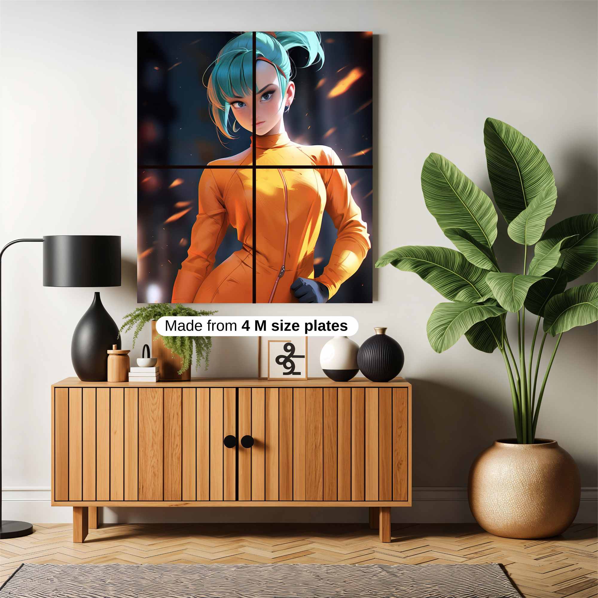 Bulma Blaze Safe Wall Magnetic / M
