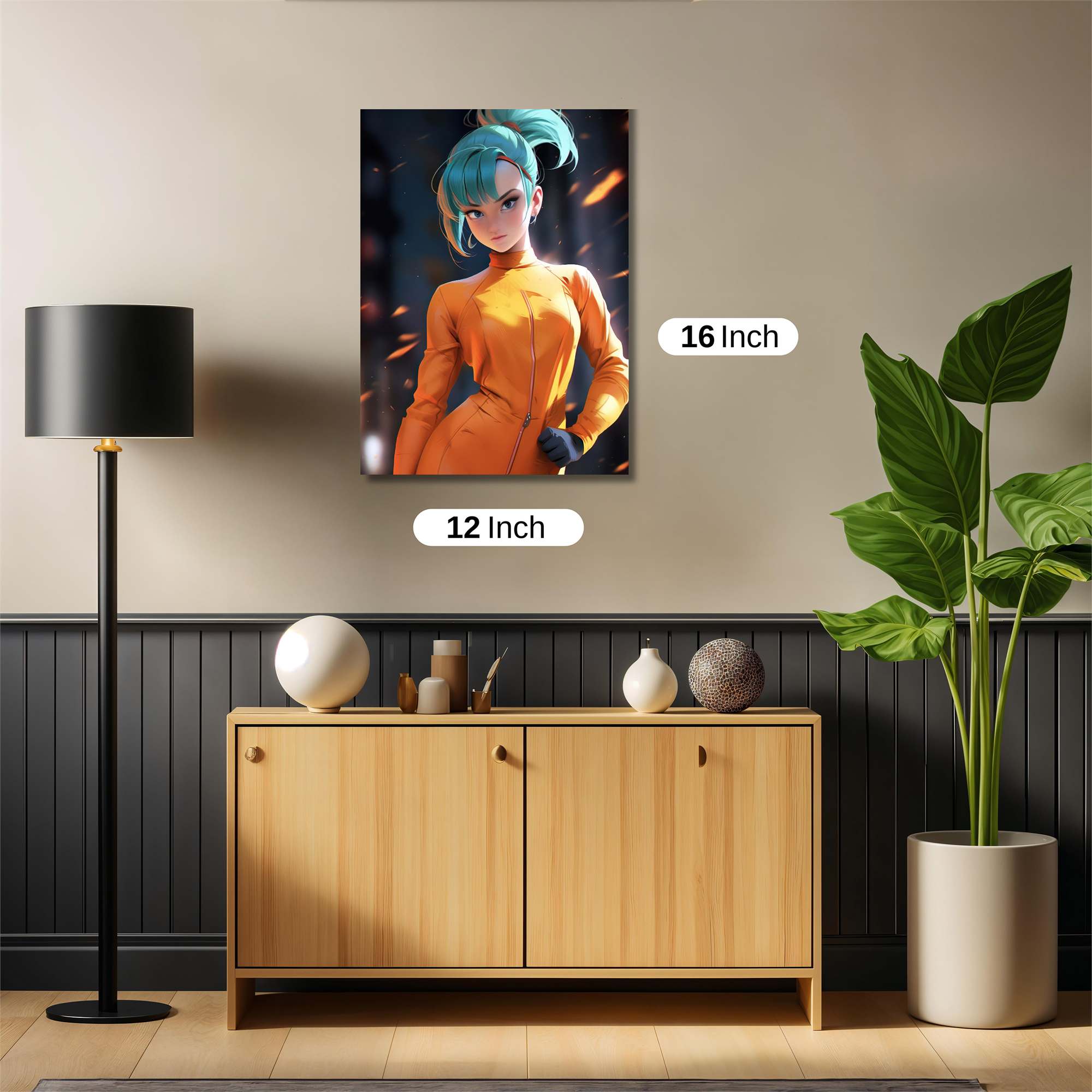 Bulma Blaze Safe Wall Magnetic / M