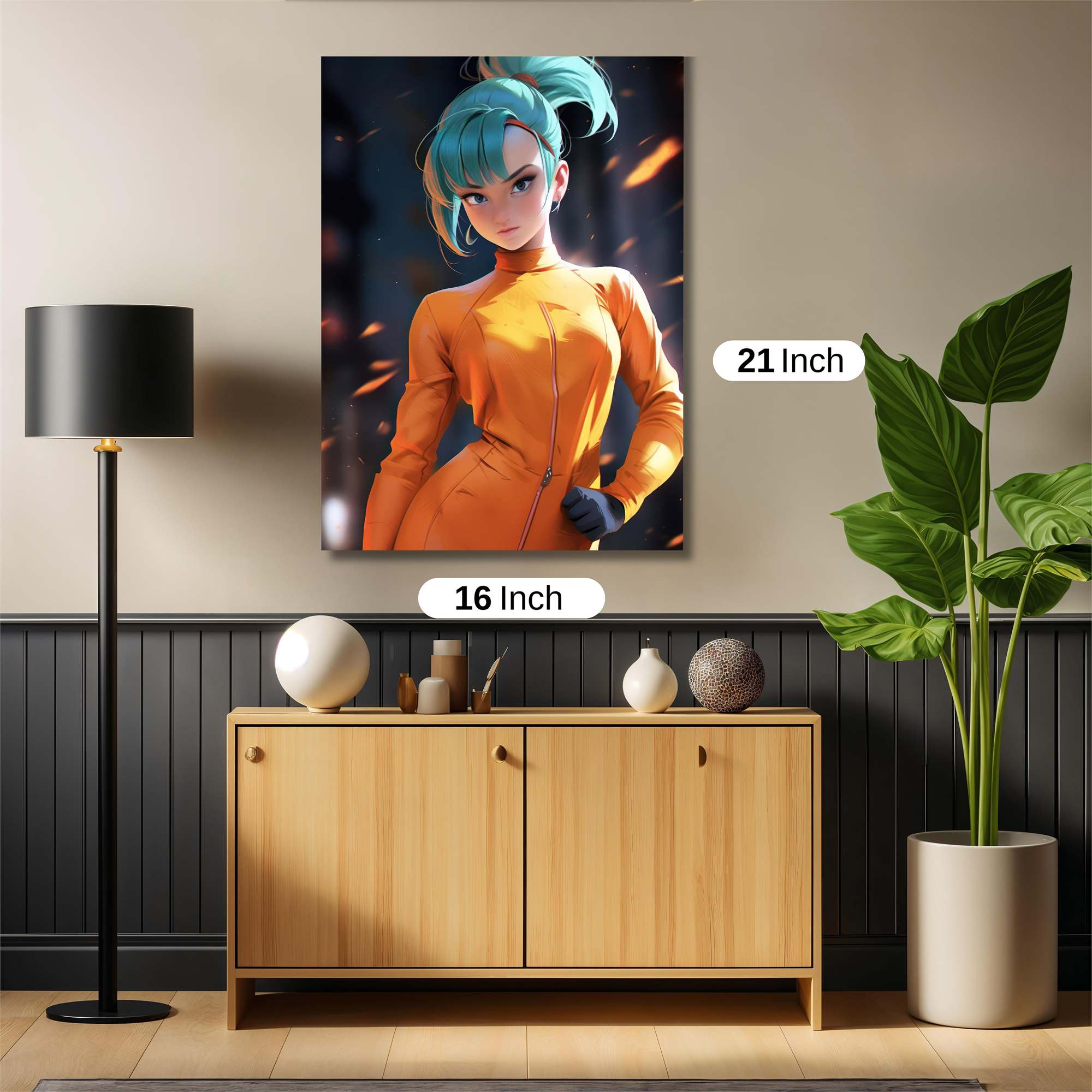 Bulma Blaze Safe Wall Magnetic / M