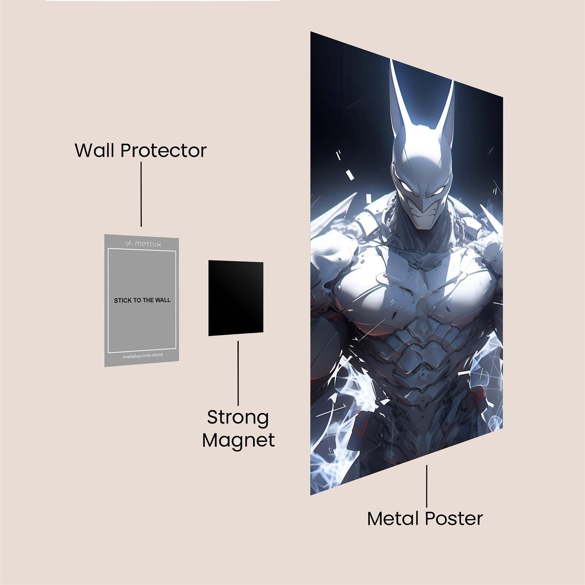Devil Radiant Safe Wall Magnetic / M