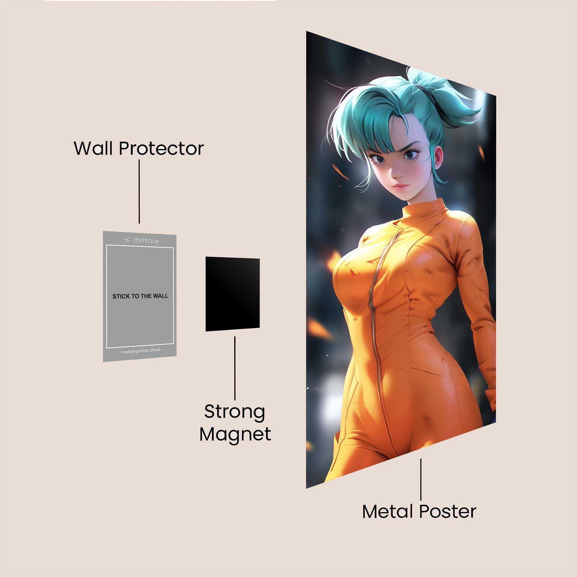 Bulma Blaze Safe Wall Magnetic / M