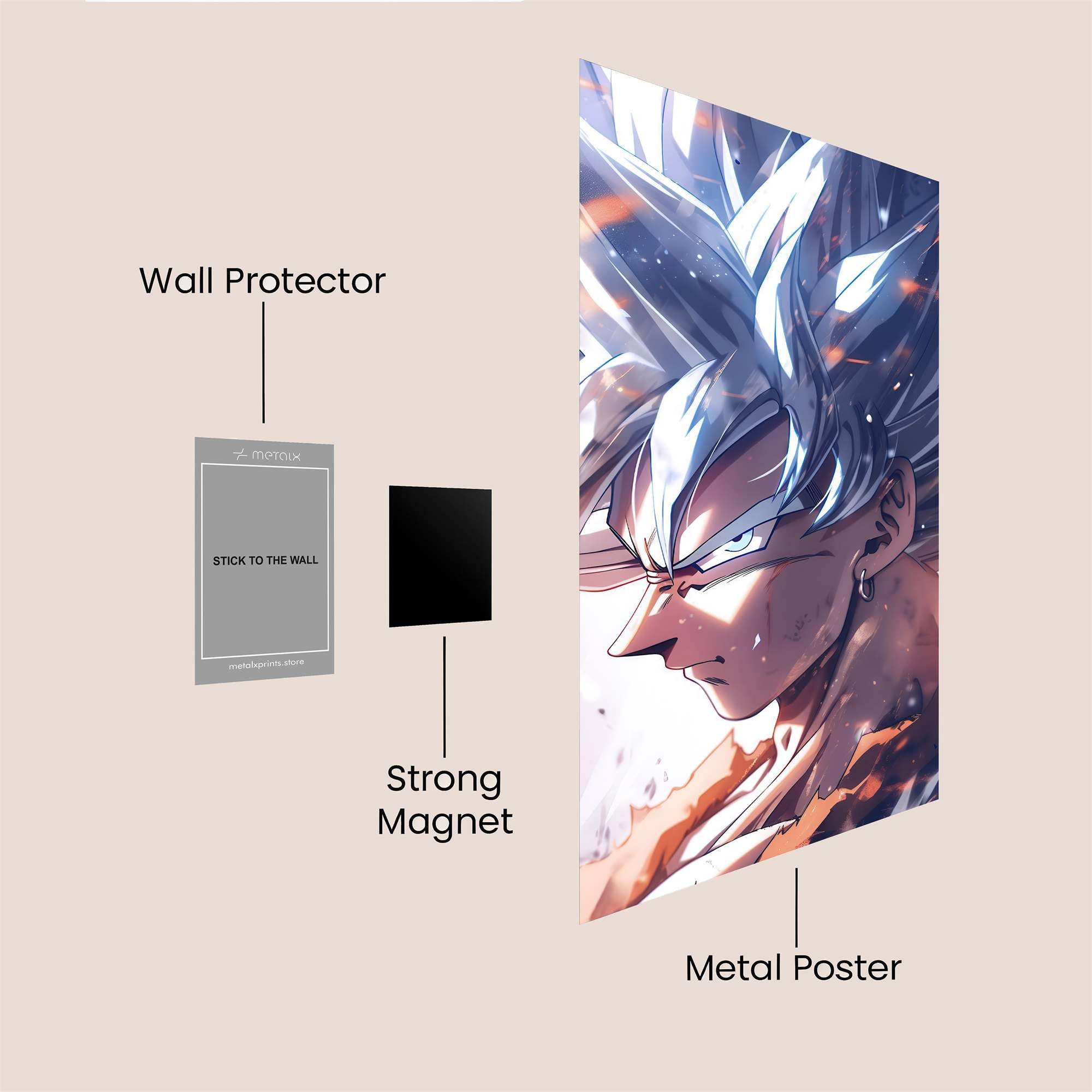 Goku Radiant Safe Wall Magnetic / M