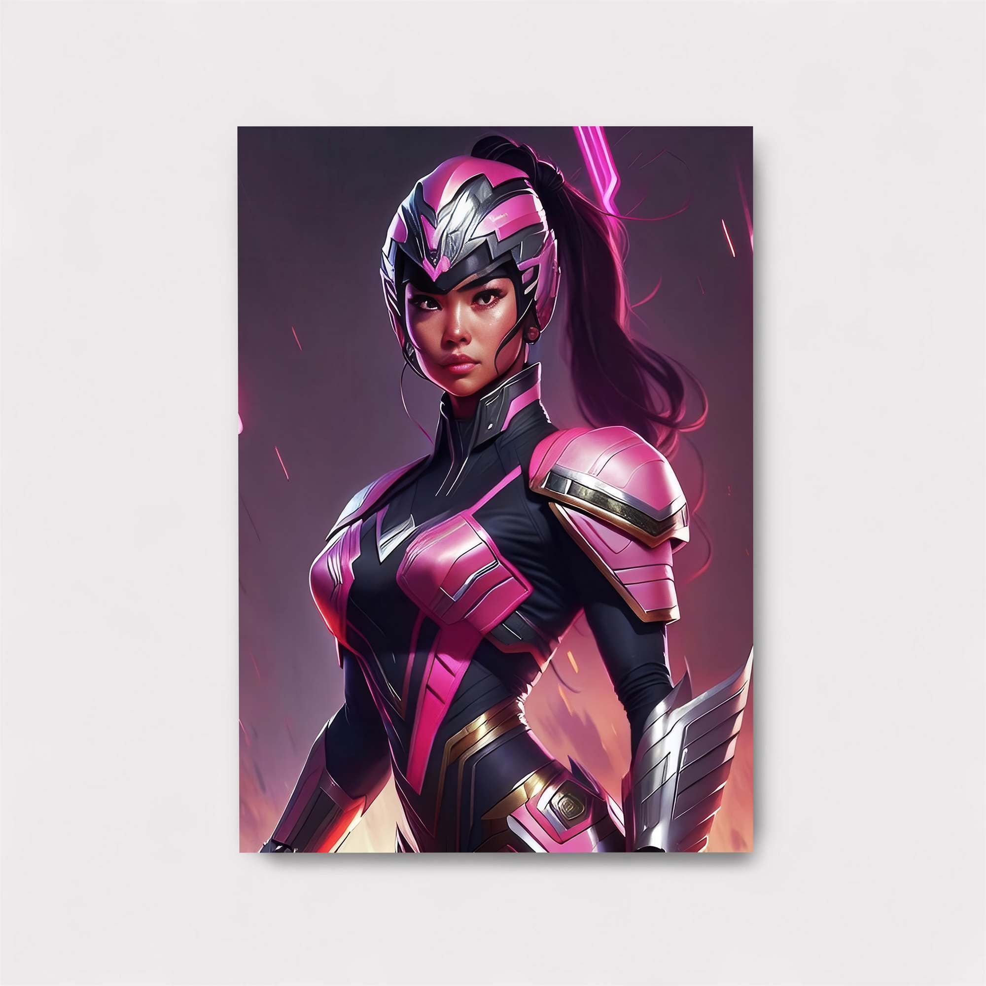 Pink Warrior Safe Wall Magnetic / M