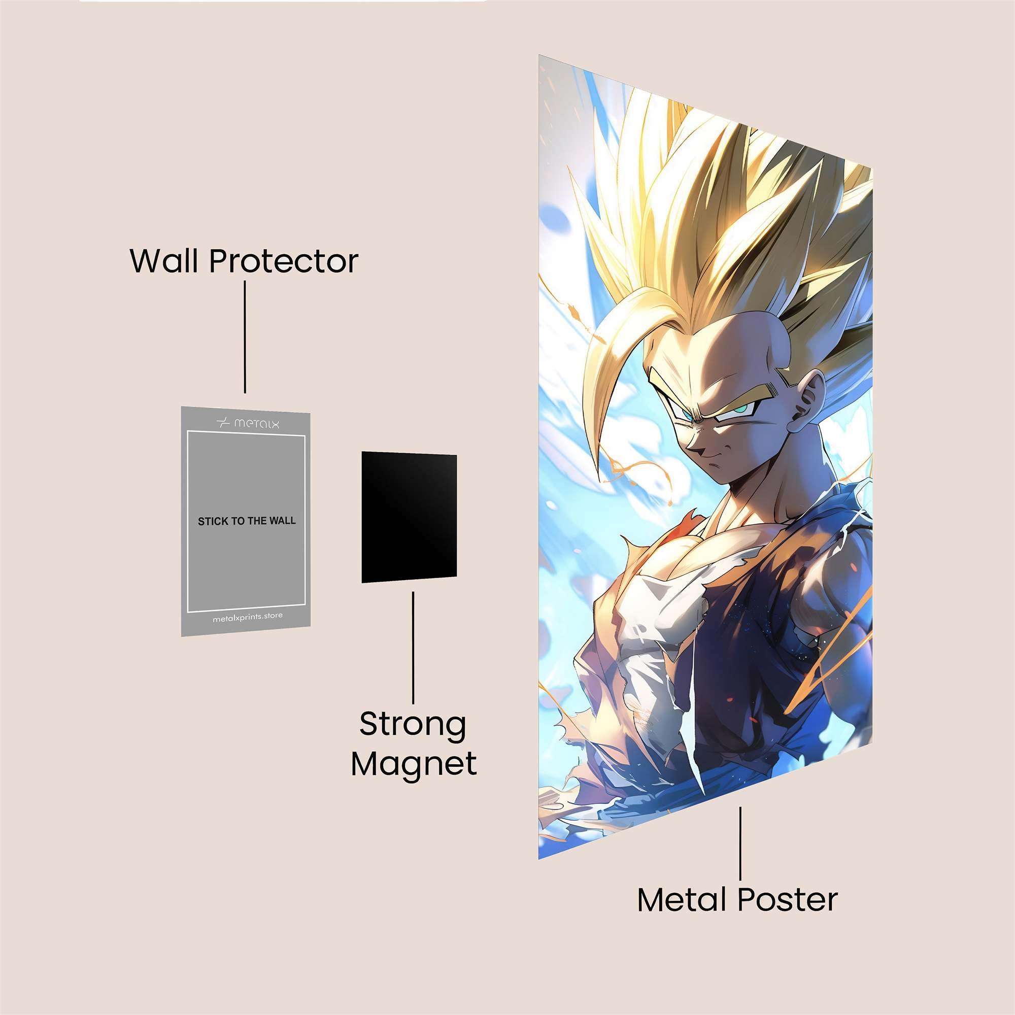 Goku Radiant Safe Wall Magnetic / M