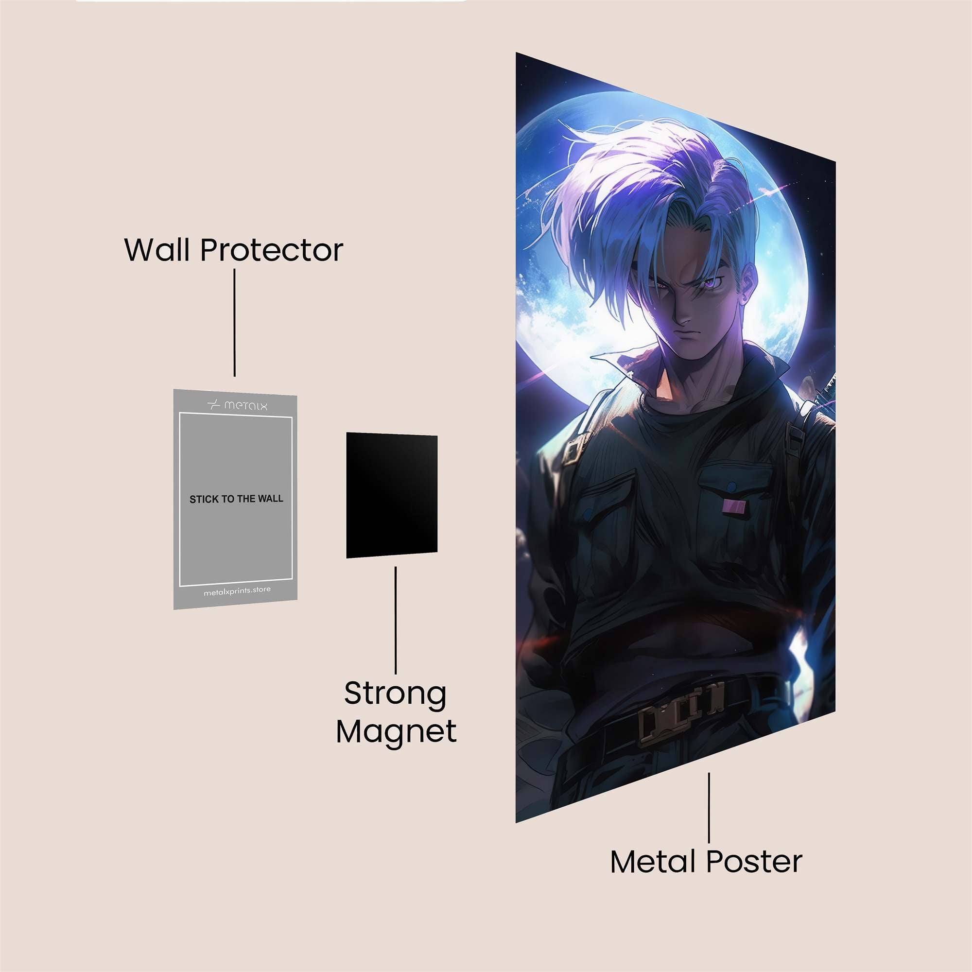 Trunks Twilight Safe Wall Magnetic / M