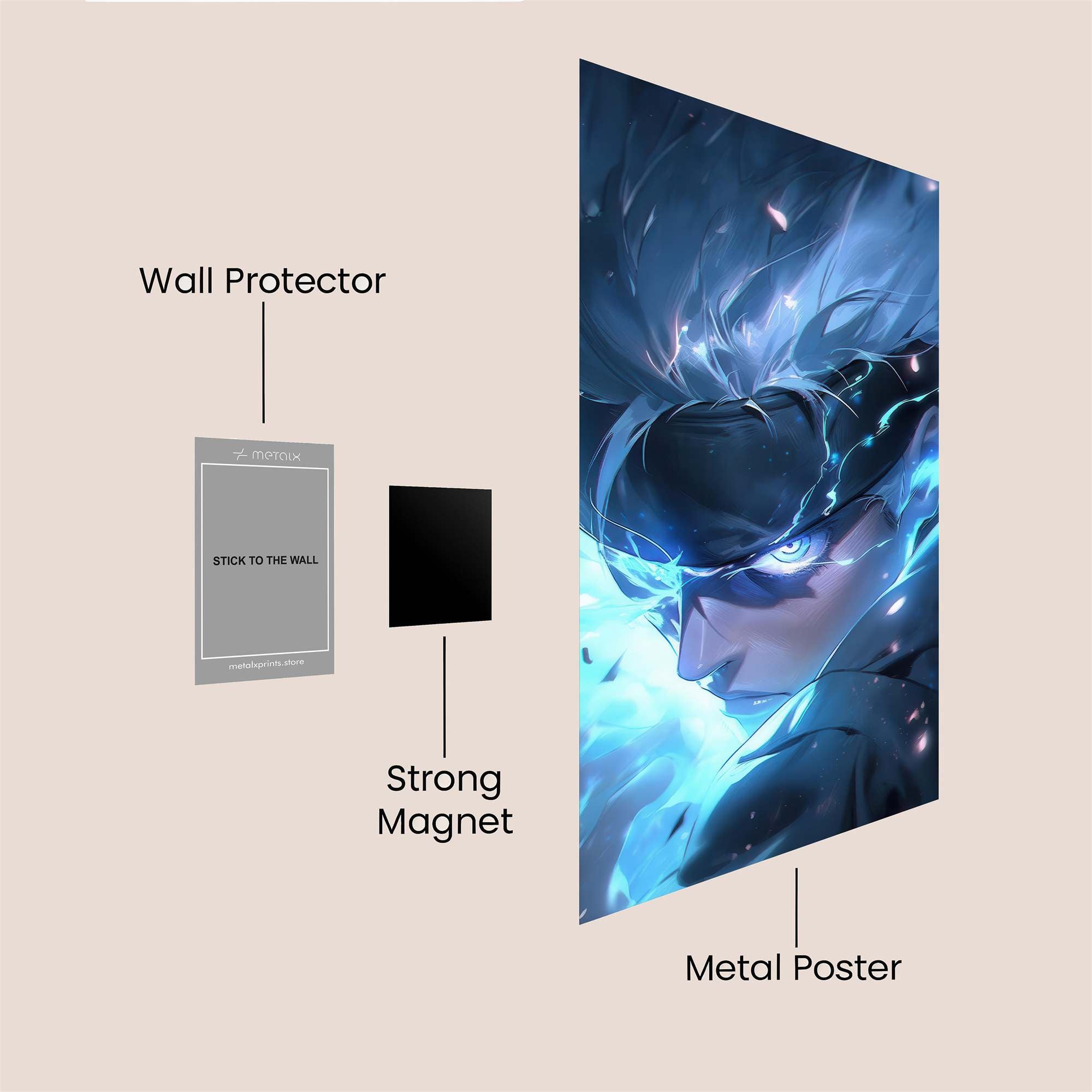 Satoru Radiance Safe Wall Magnetic / M