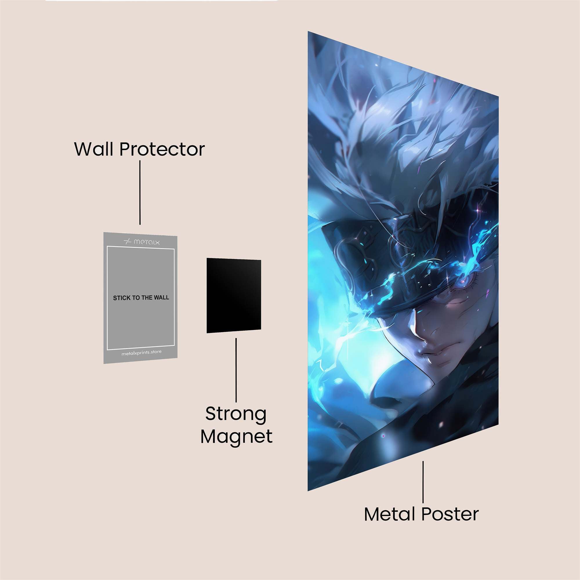 Gojo Radiant Safe Wall Magnetic / M