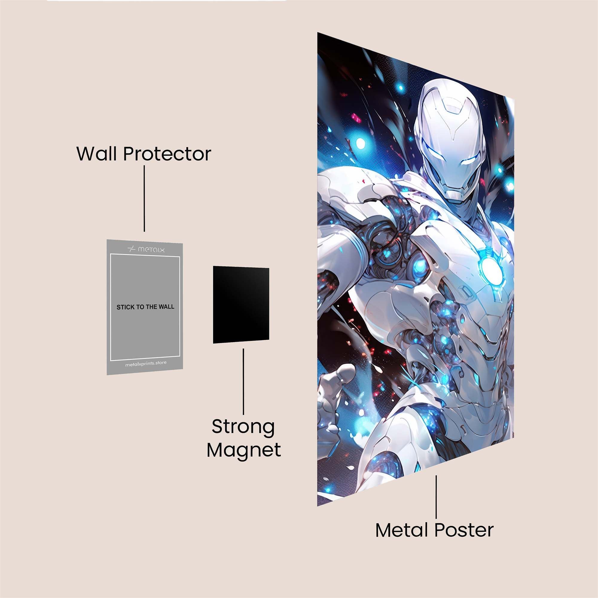 Iron Radiance Safe Wall Magnetic / M