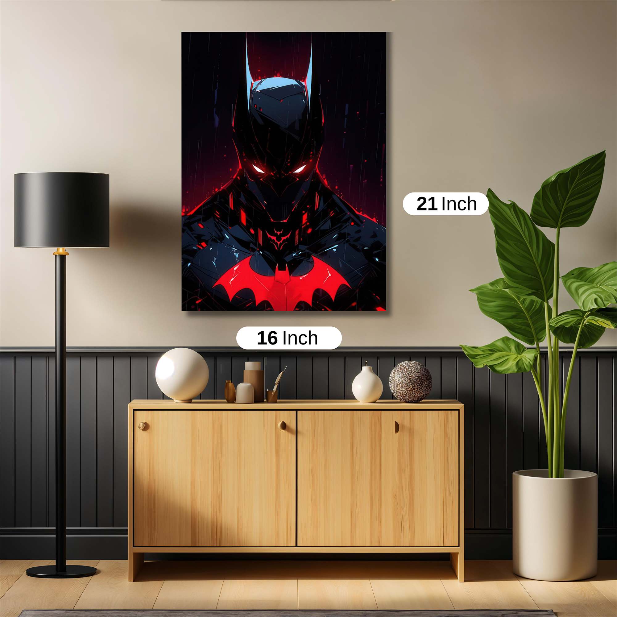 Batman Inferno Safe Wall Magnetic / M