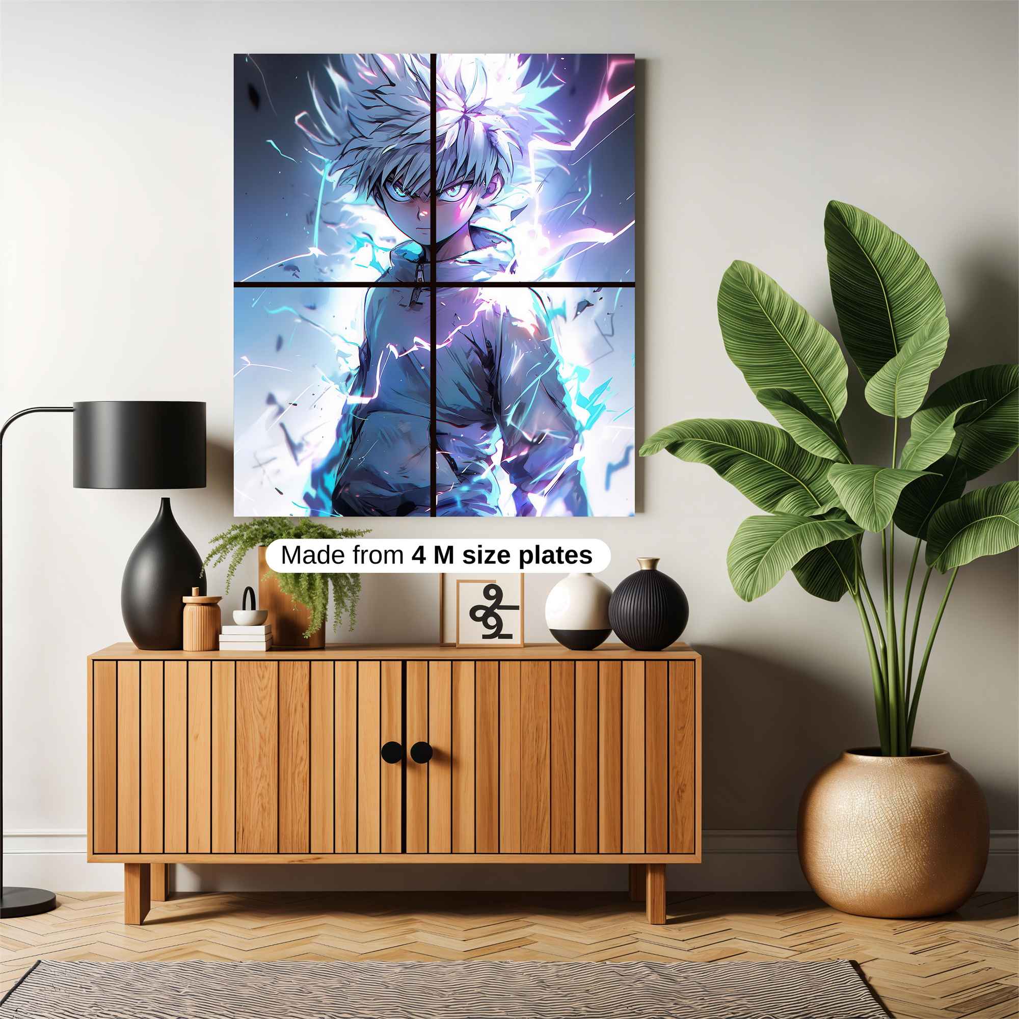 Killua Electrifying Safe Wall Magnetic / M