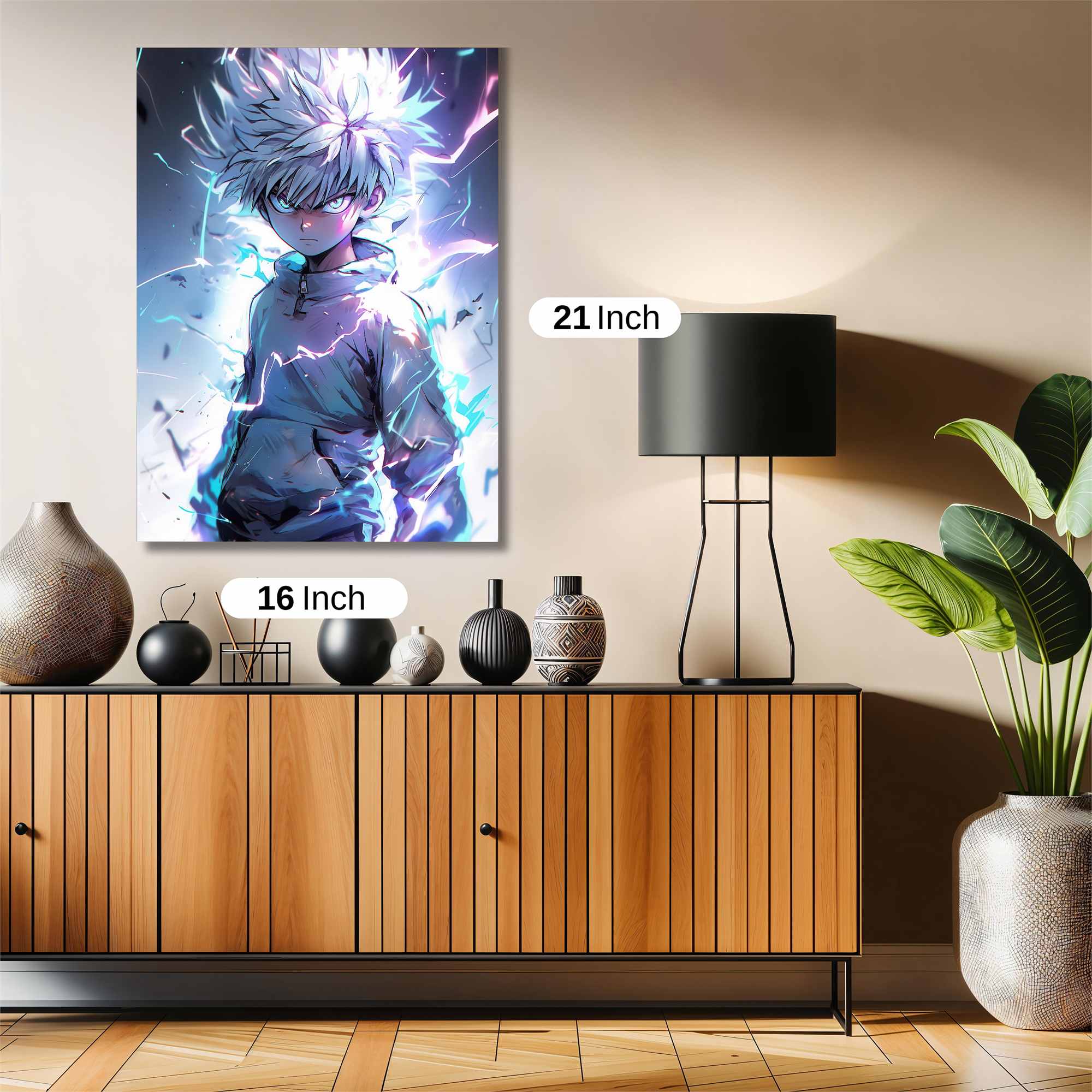 Killua Electrifying Safe Wall Magnetic / M