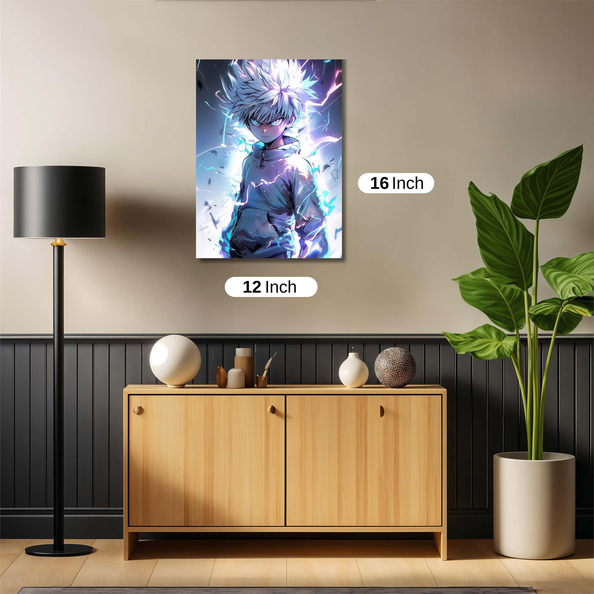 Killua Electrifying Safe Wall Magnetic / M