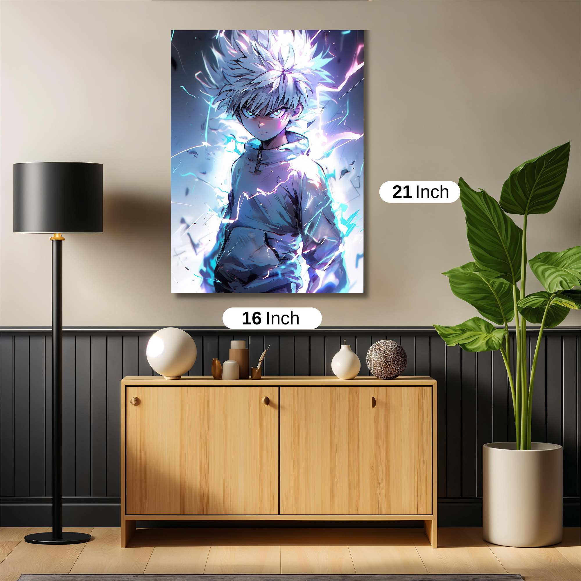 Killua Electrifying Safe Wall Magnetic / M
