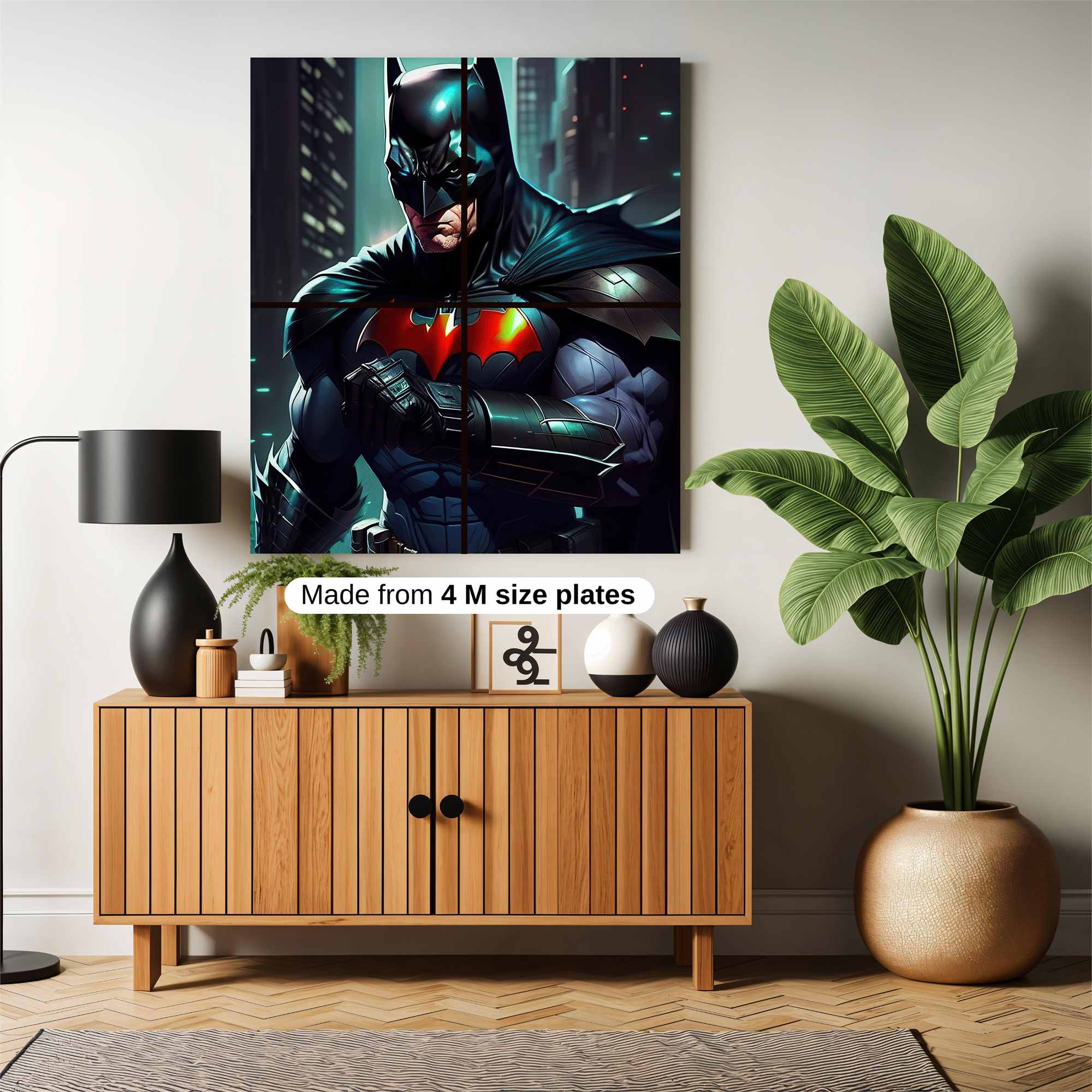 Batman Resolute Safe Wall Magnetic / M