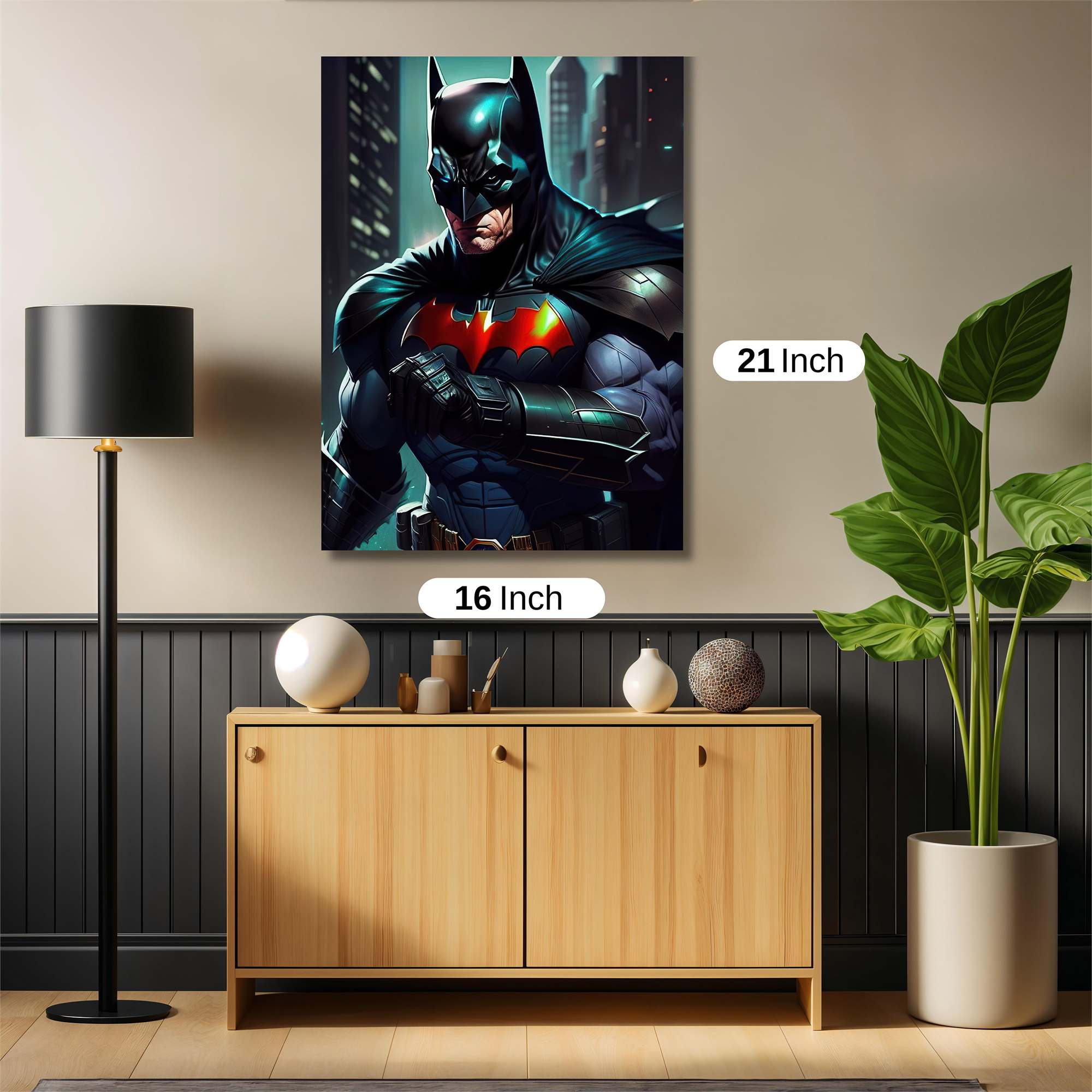 Batman Resolute Safe Wall Magnetic / M