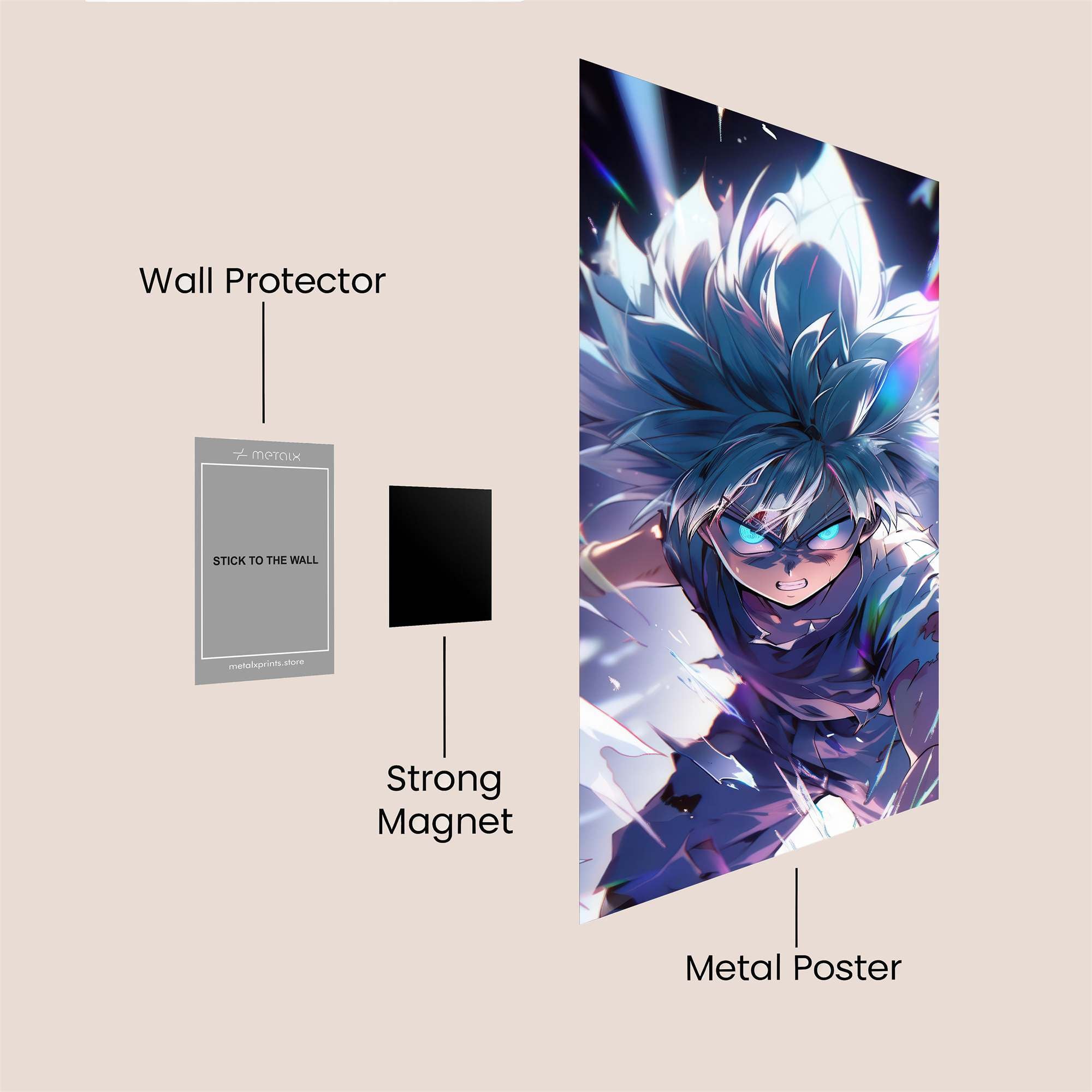 Gohan Radiant Safe Wall Magnetic / M