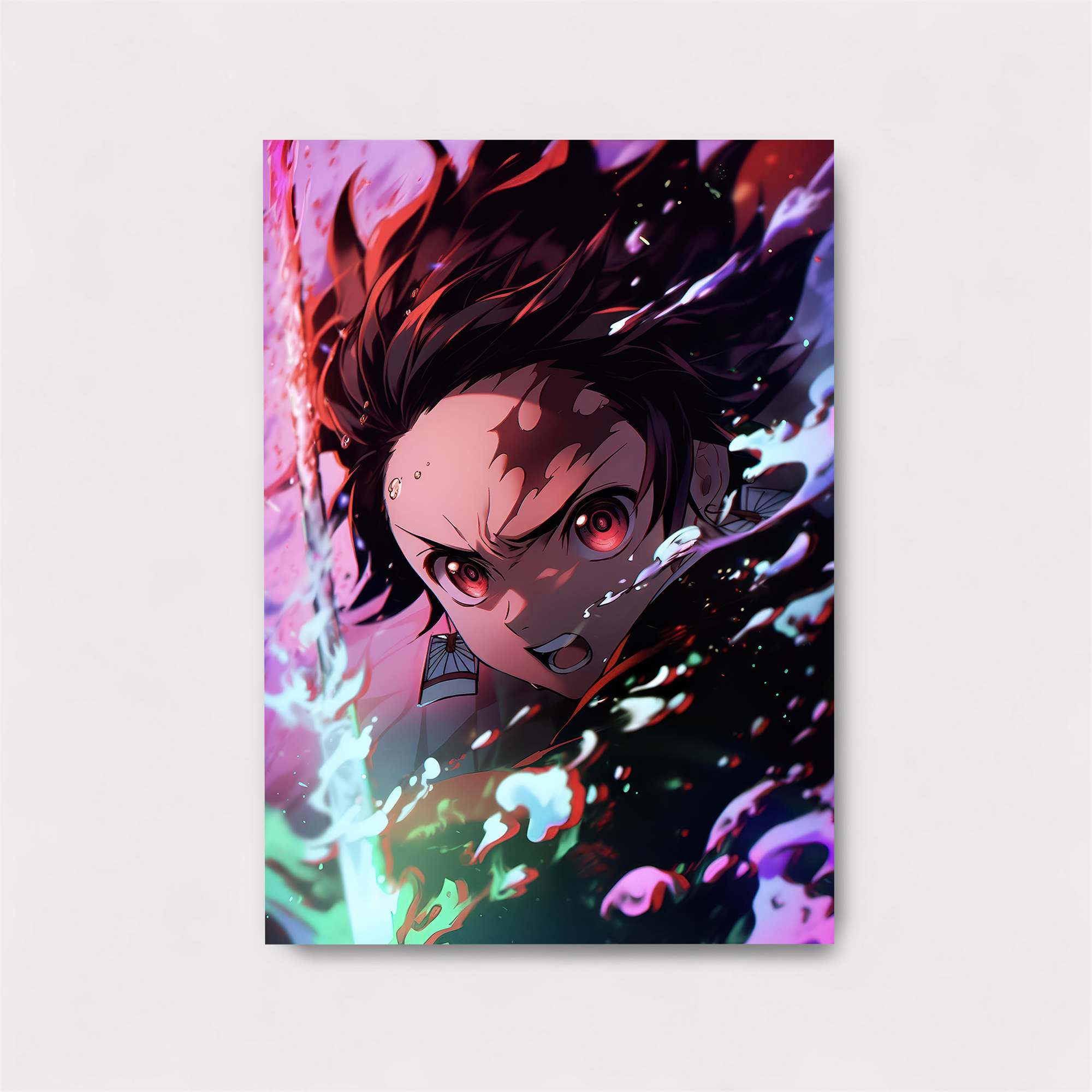 Tanjiro Unleashed Safe Wall Magnetic / M