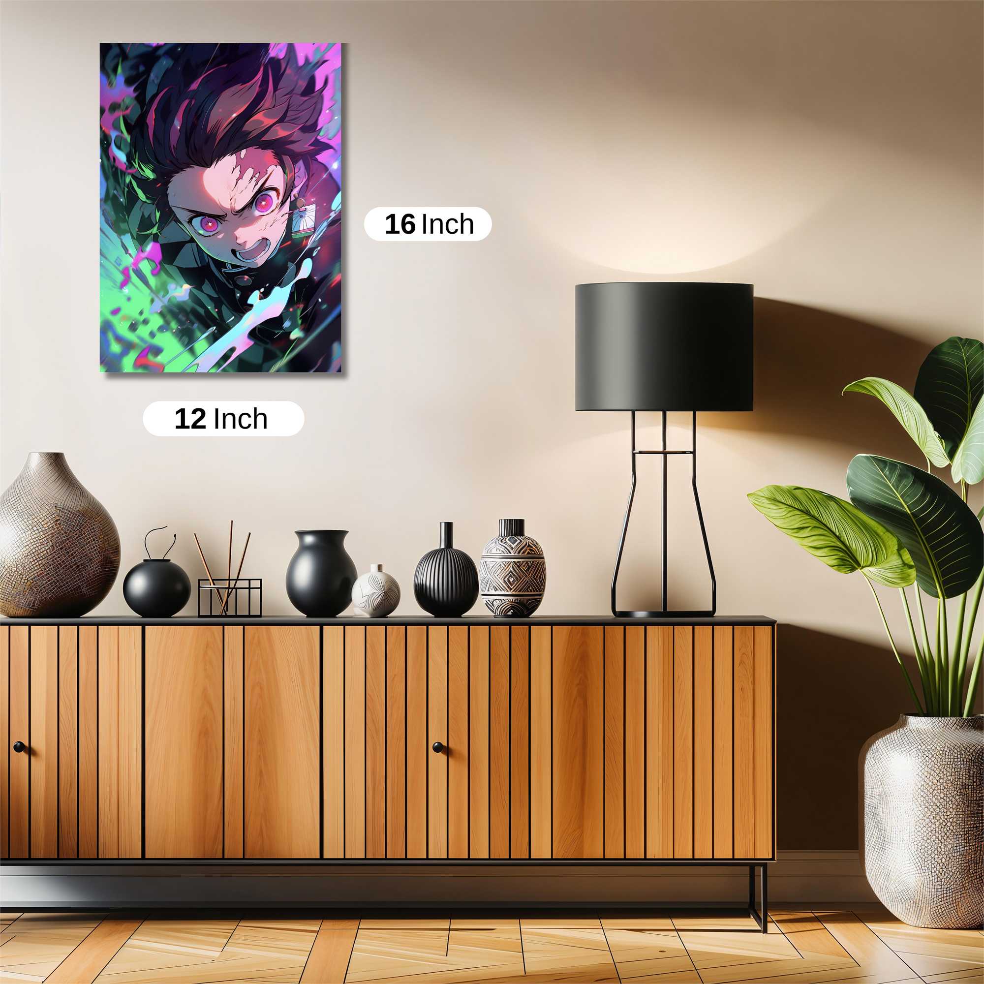 Tanjiro Radiant Safe Wall Magnetic / M